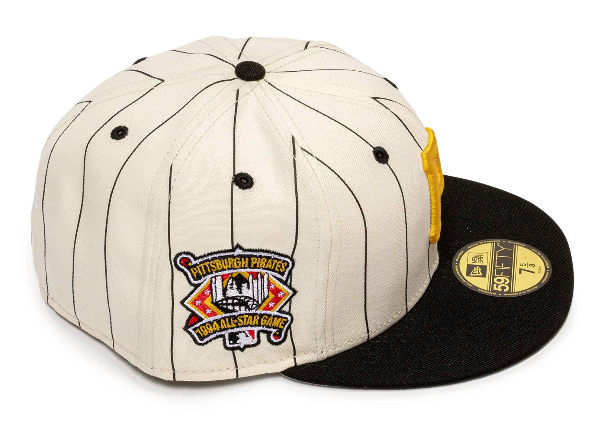 New Era Diet Start Monday 5950 Pinstripe Pittsburgh Pirates Fitted Hat - Image 2