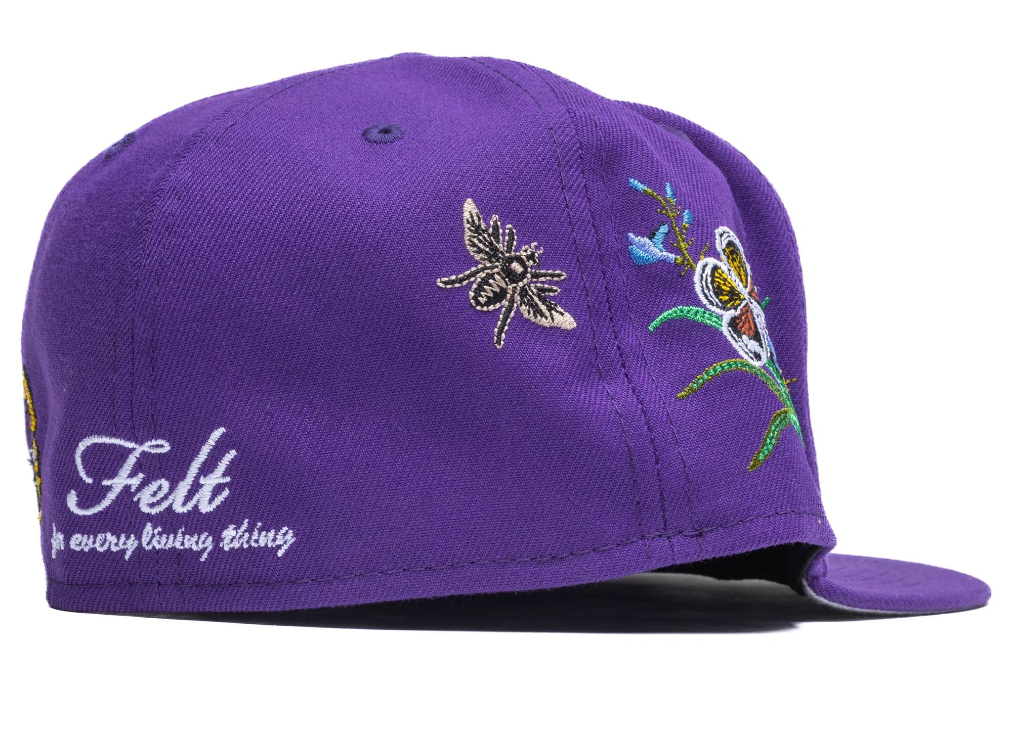 New Era Felt Los Angeles Lakers Hat - Image 4