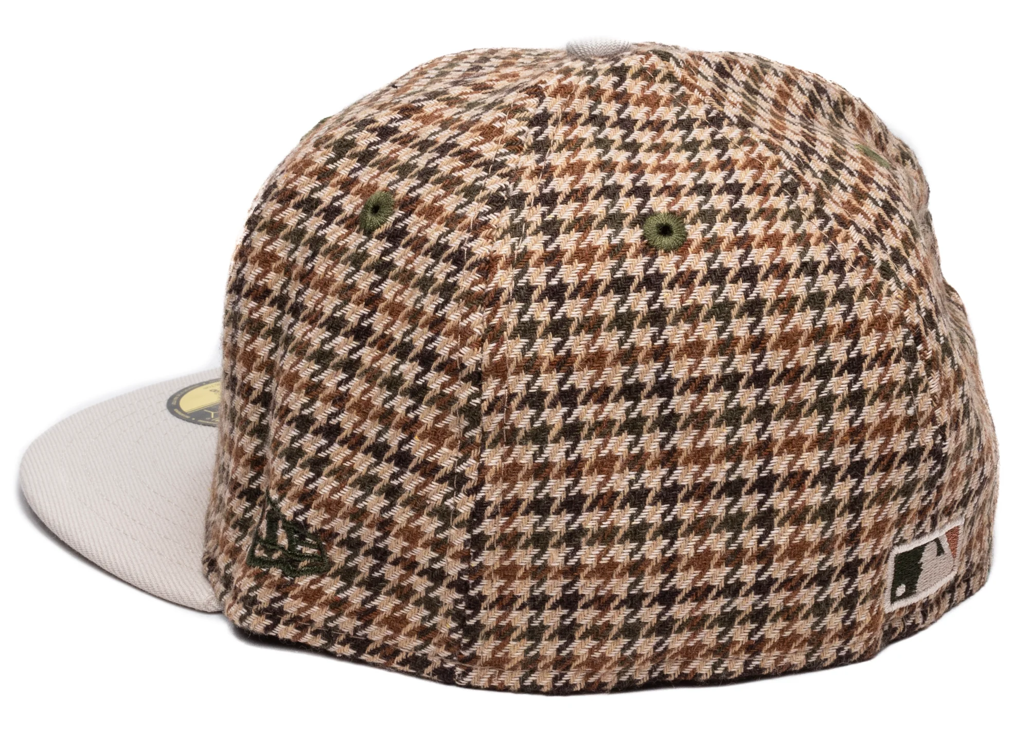 New Era Houndstooth Los Angeles Dodgers Fitted Hat - Image 3