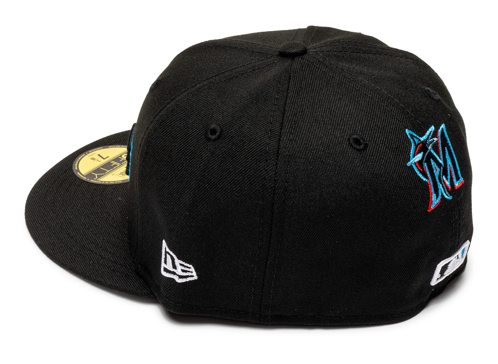 New Era Hyperfly 5950 Miami Marlins Fitted Hat - Image 3