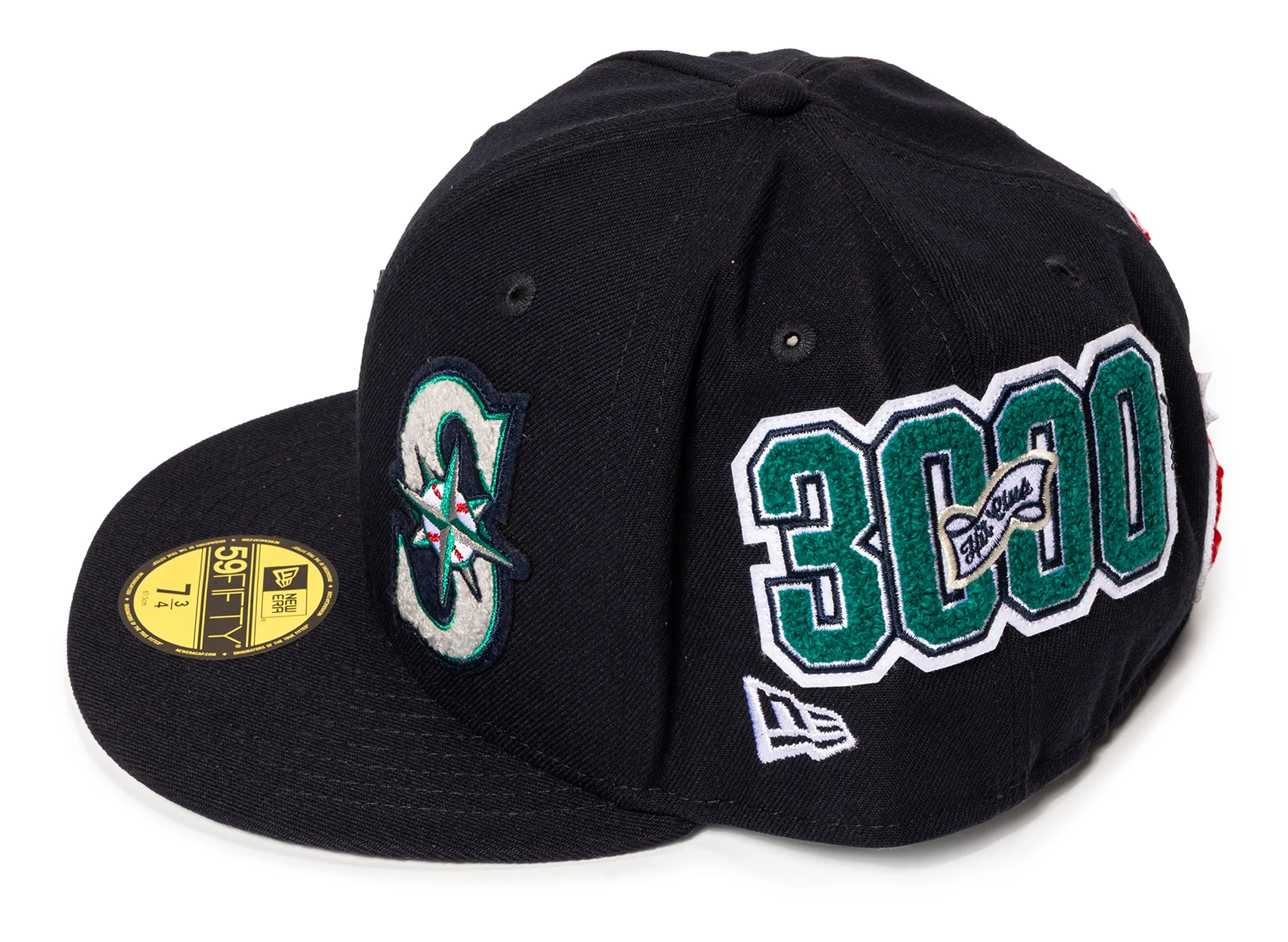 New Era Ichiro HOF 5950 Patched Seattle Mariners Fitted Hat - Image 4