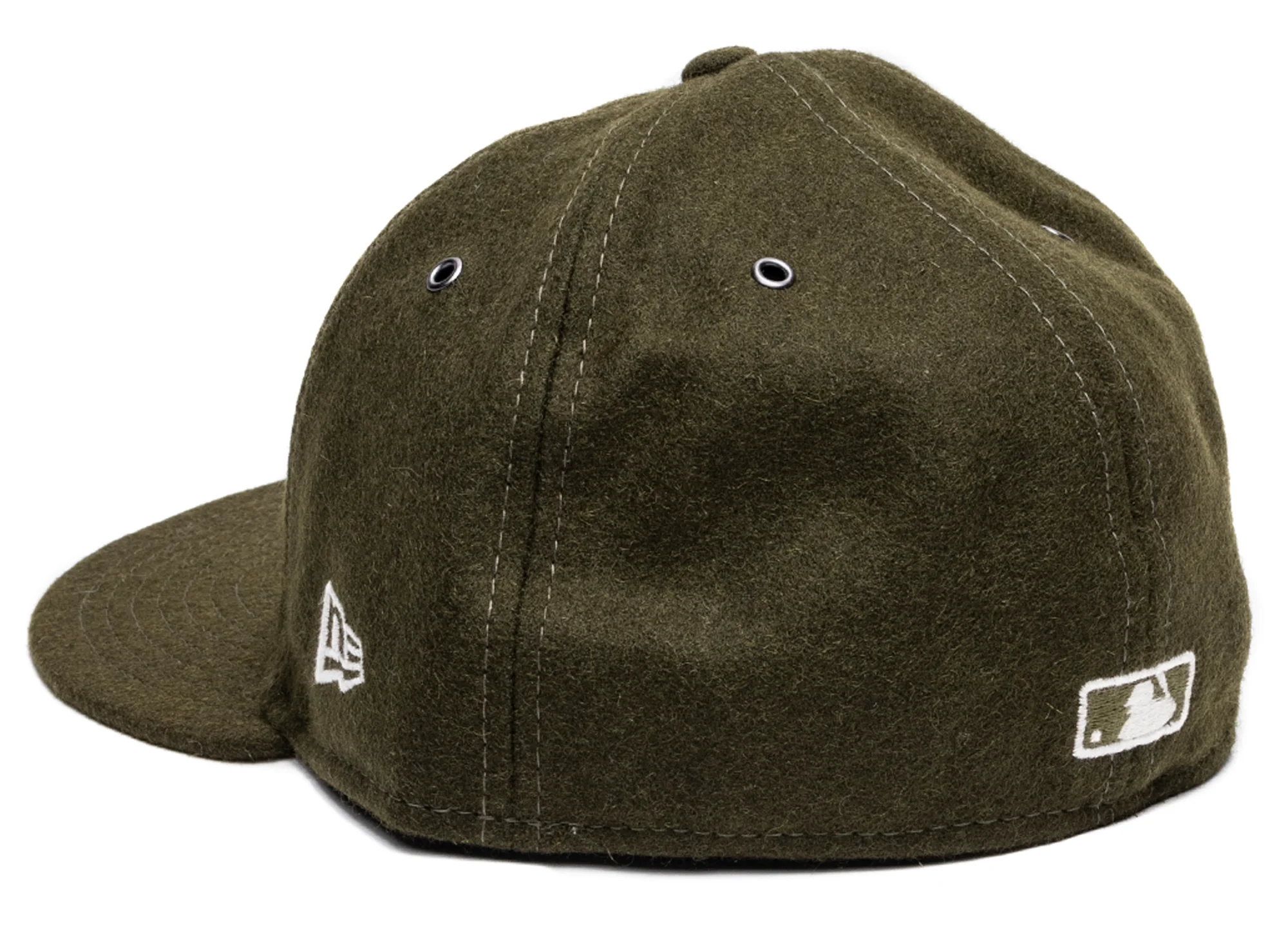 New Era New New York Yankees Wool Fitted Hat in Green - Image 2