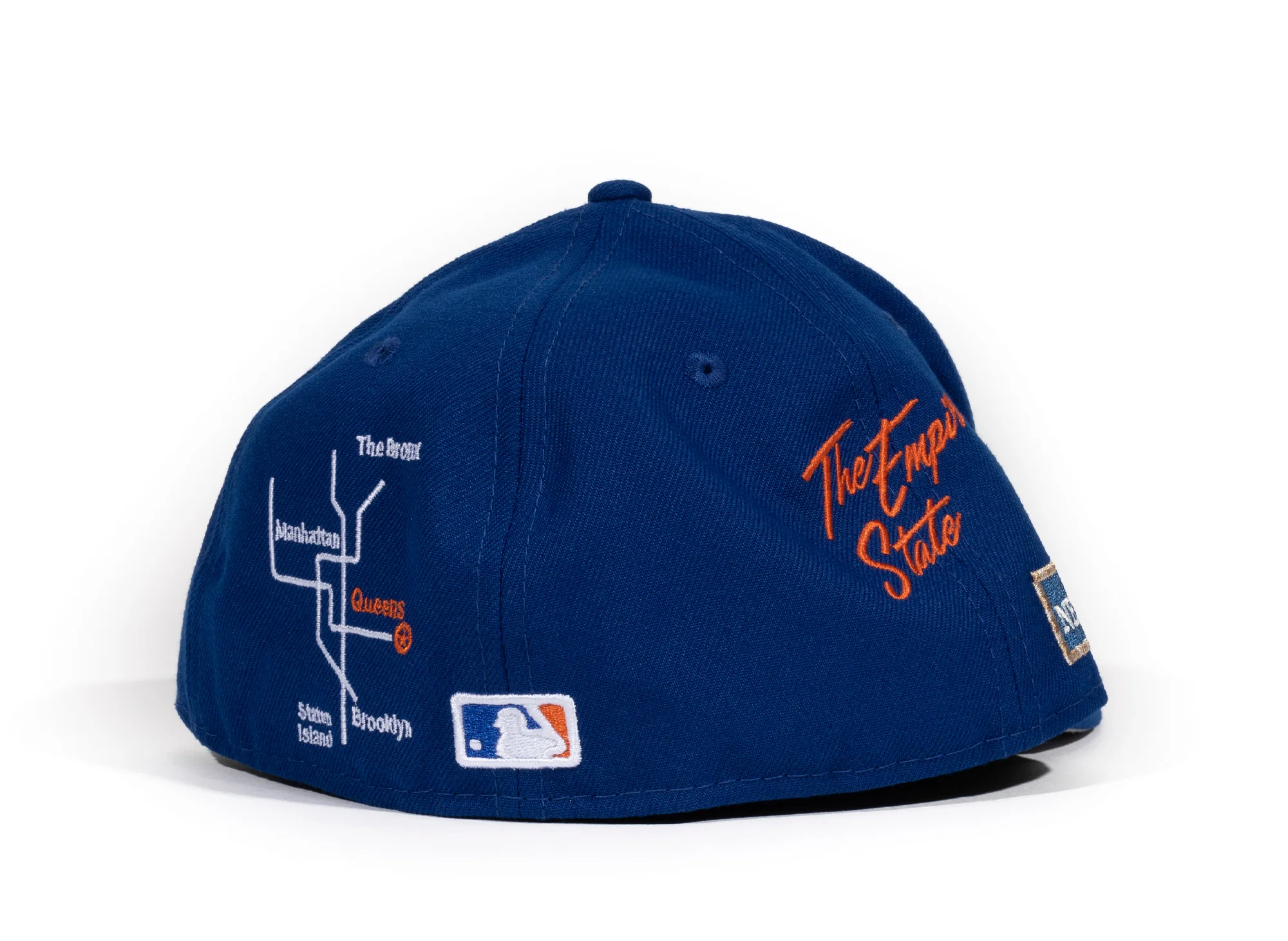 New Era New York Mets Patch Fitted Hat - Image 2
