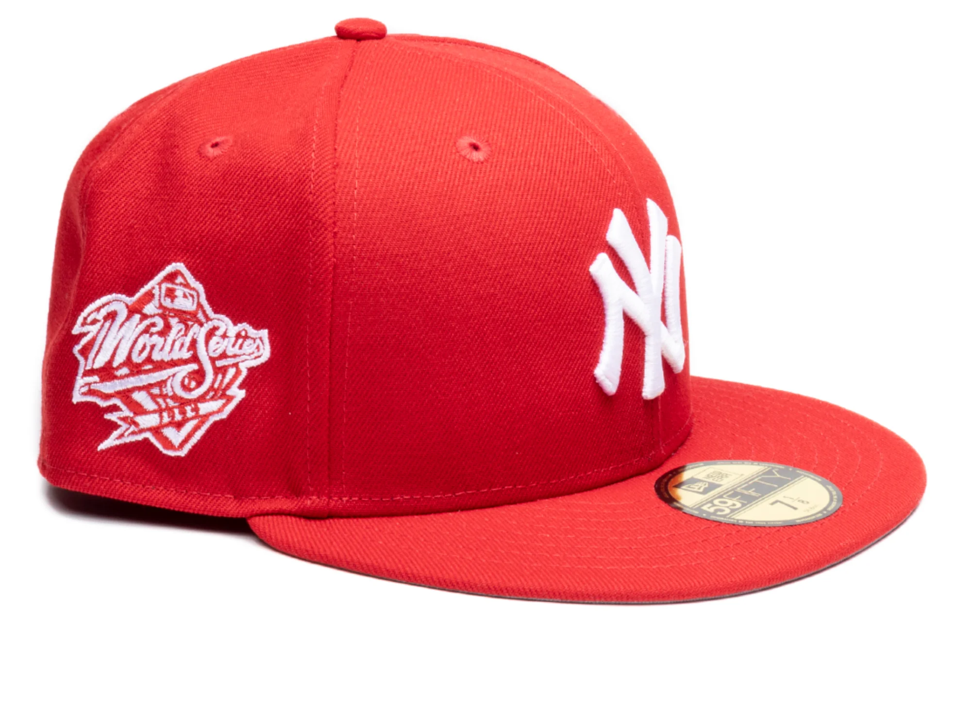New Era New York Yankees Side Patch Fitted Hat - Image 2