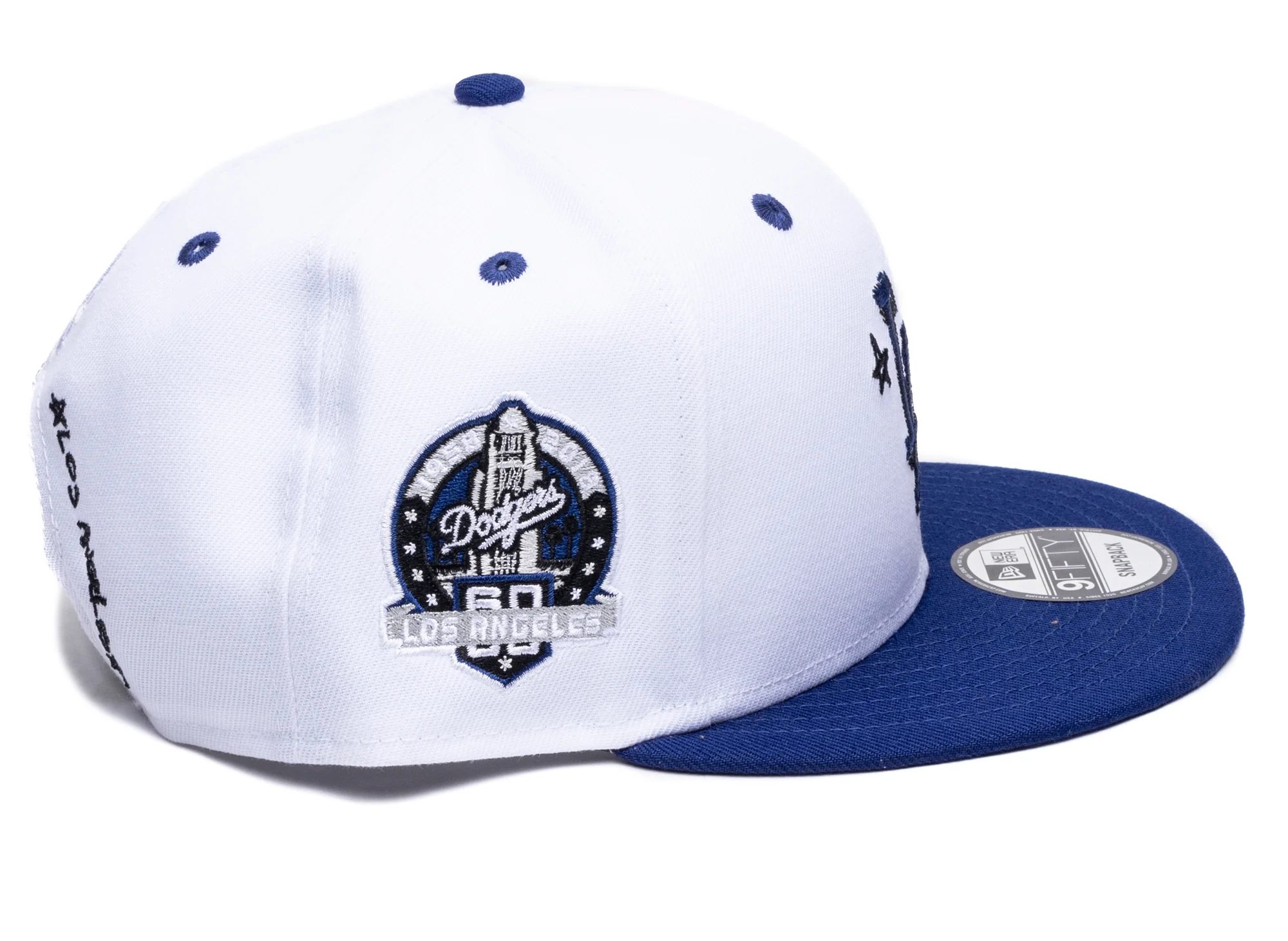 New Era Official Doodles Los Angeles Dodgers Snapback Hat - Image 2