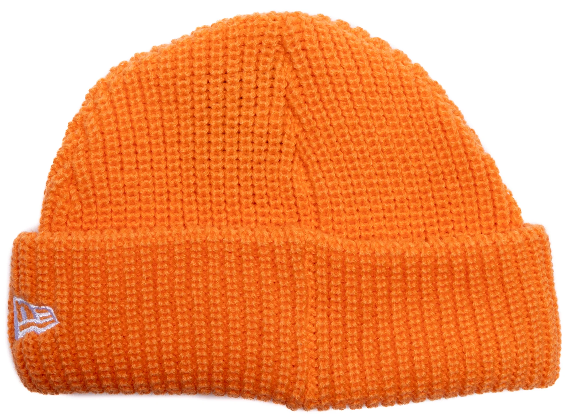 New Era Ribbed Skully Knit in Orange - Image 2