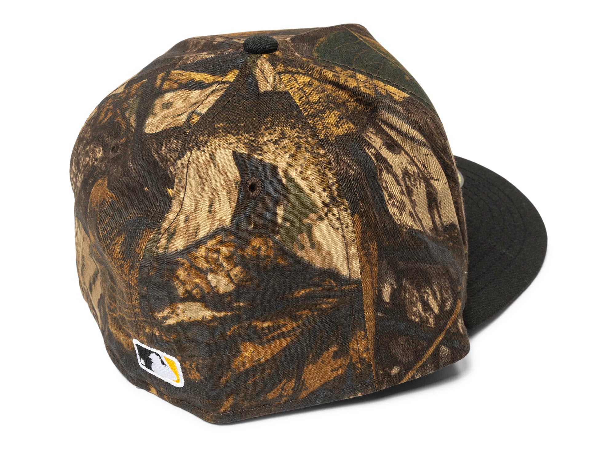 New Era Ripstop Camo 59590AF Pittsburg Pirates Fitted Hat - Image 2