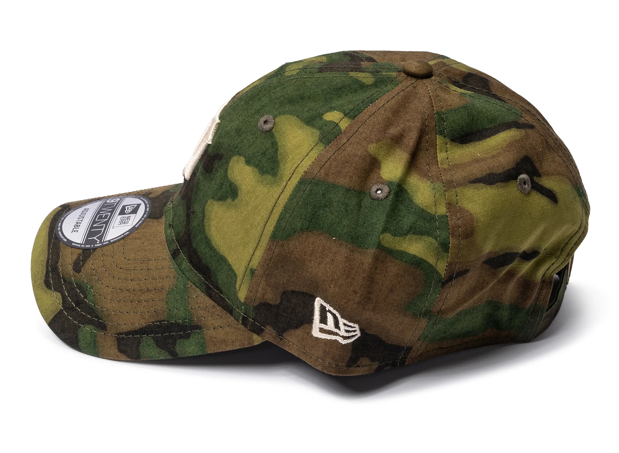 New Era Ripstop Camo 9Twenty Detroit Tigers Strapback Hat - Image 2
