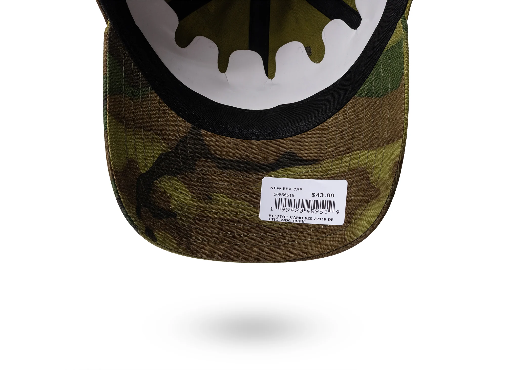 New Era Ripstop Camo 9Twenty Detroit Tigers Strapback Hat - Image 4