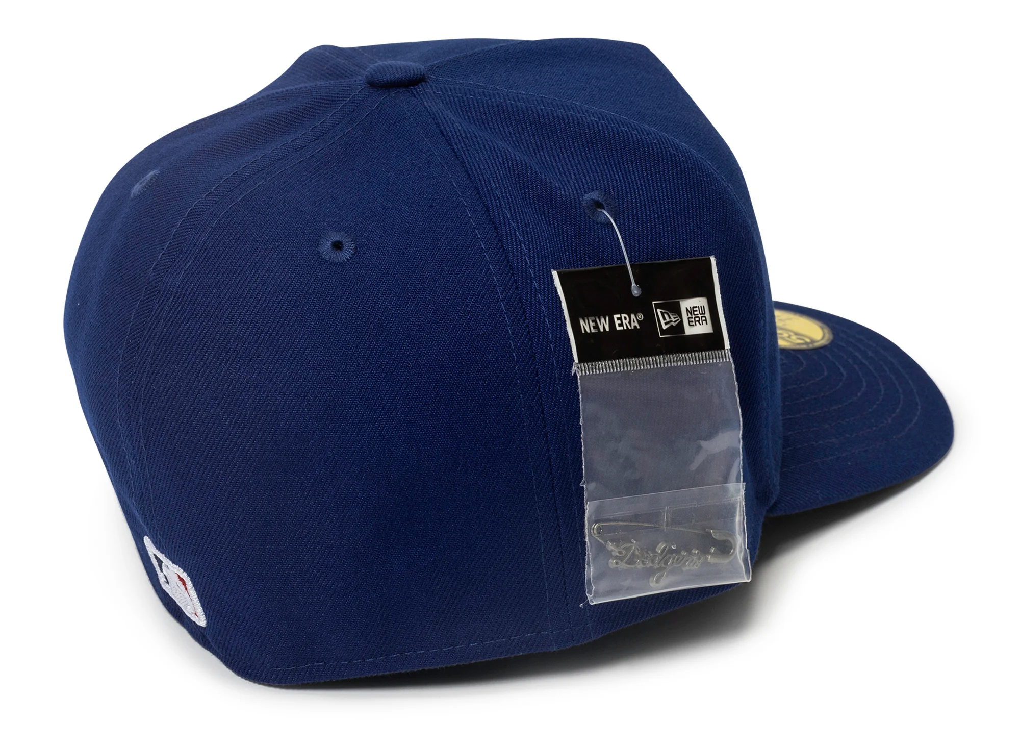 New Era Script Safety Pin Los Angeles Dodgers Fitted Hat - Image 2
