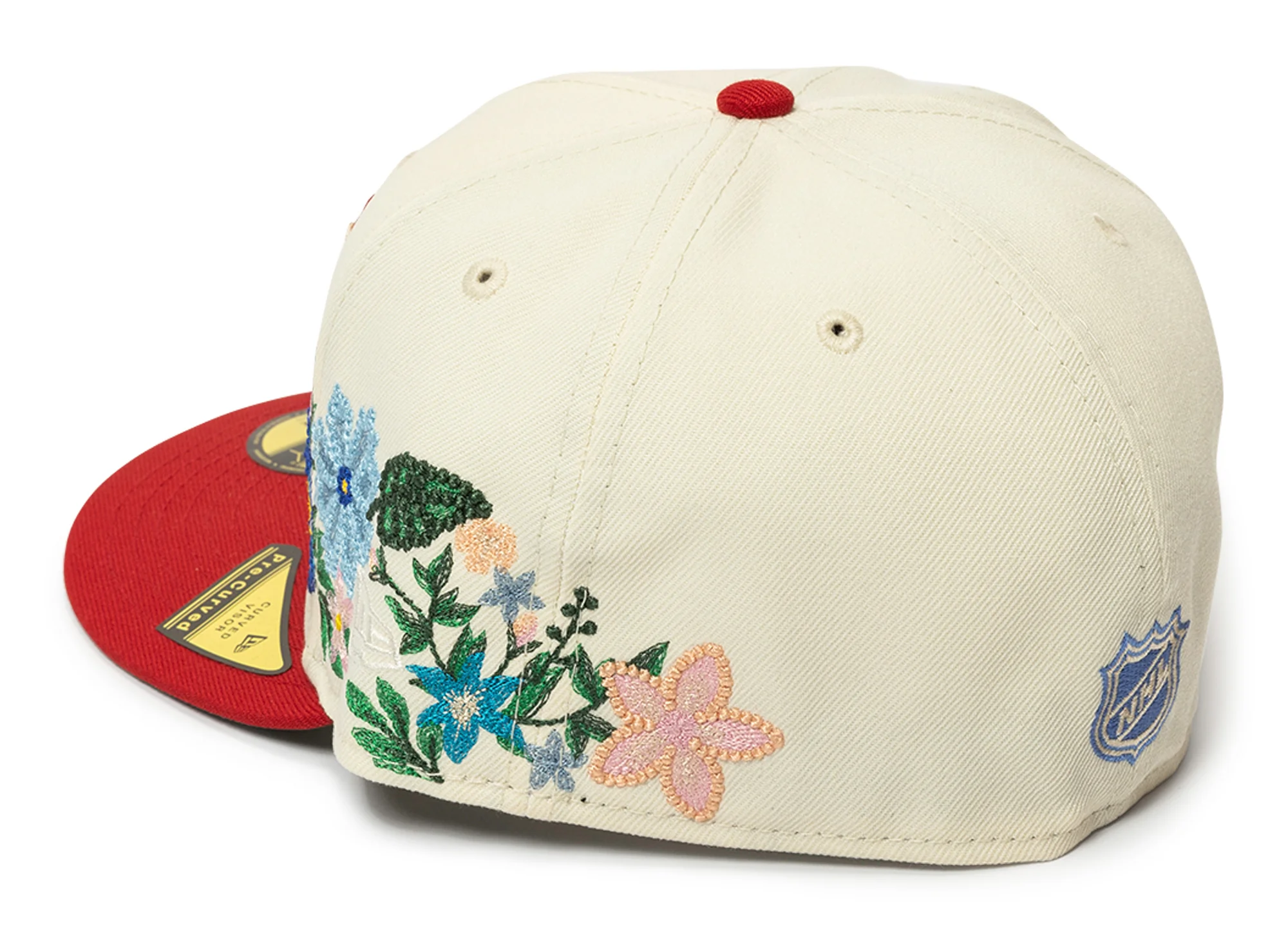 New Era Tonal Florals Detroit Red Wings Fitted Hat - Image 2