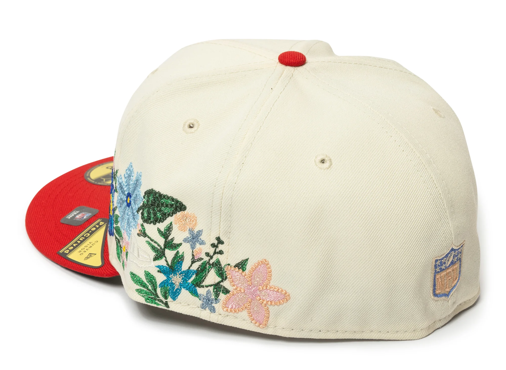 New Era Tonal Florals Kansas City Chiefs Fitted Hat - Image 2