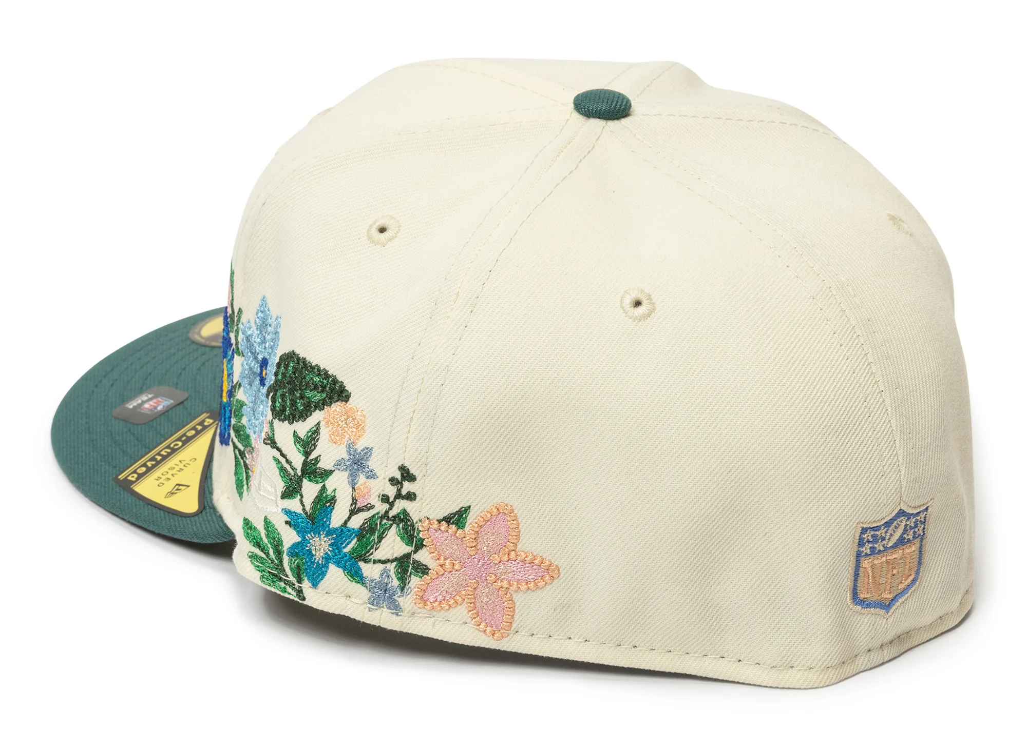New Era Tonal Florals Philadelphia Eagles Fitted Hat - Image 2