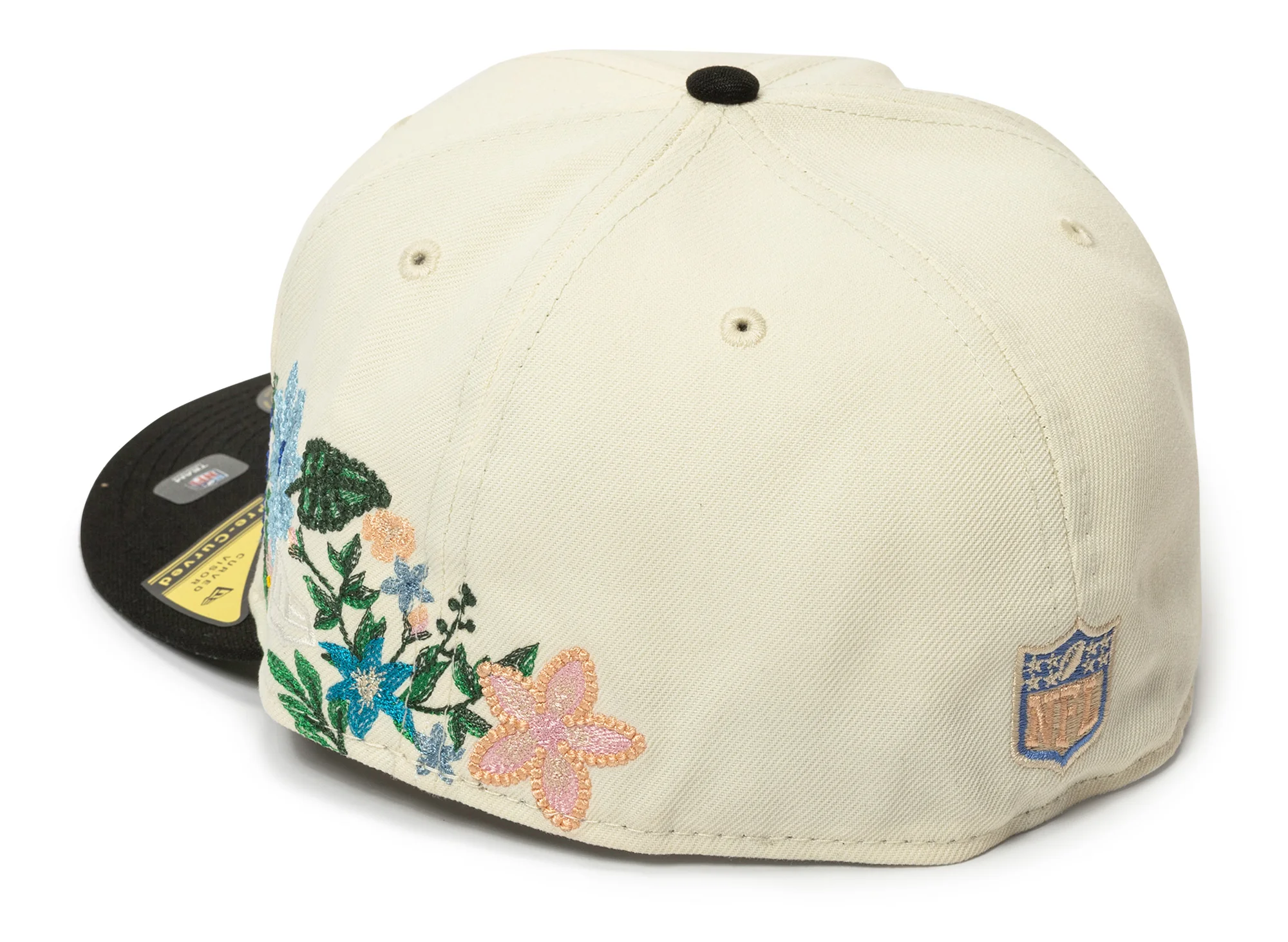 New Era Tonal Florals Pittsburg Steelers Fitted Hat - Image 2