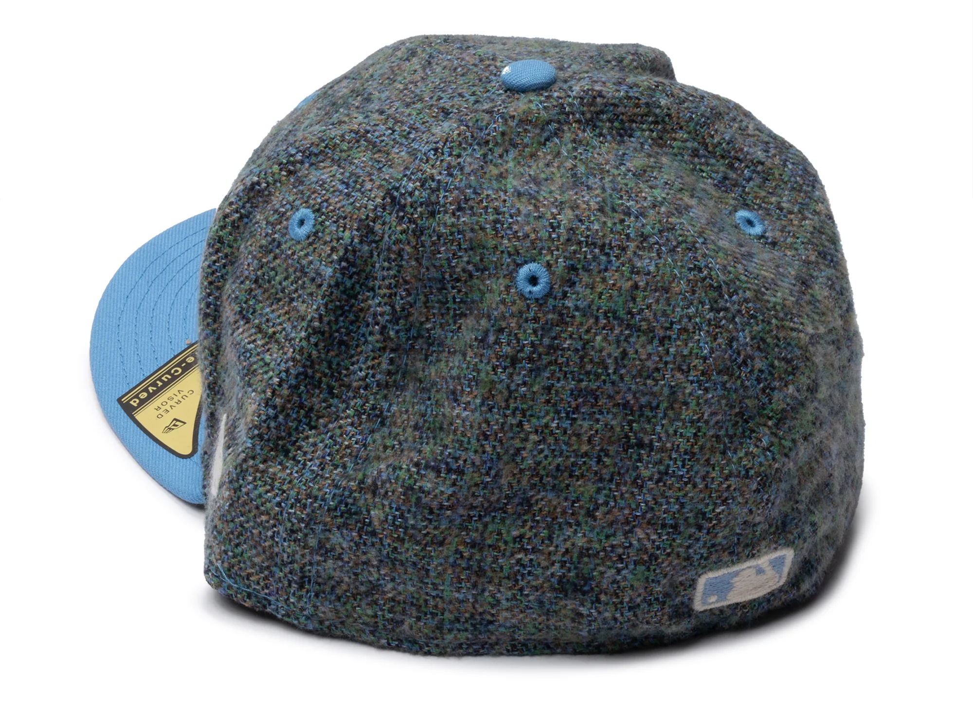 New Era Tweedy Cotton 59Fifty PC Atlanta Braves Fitted Hat - Image 3