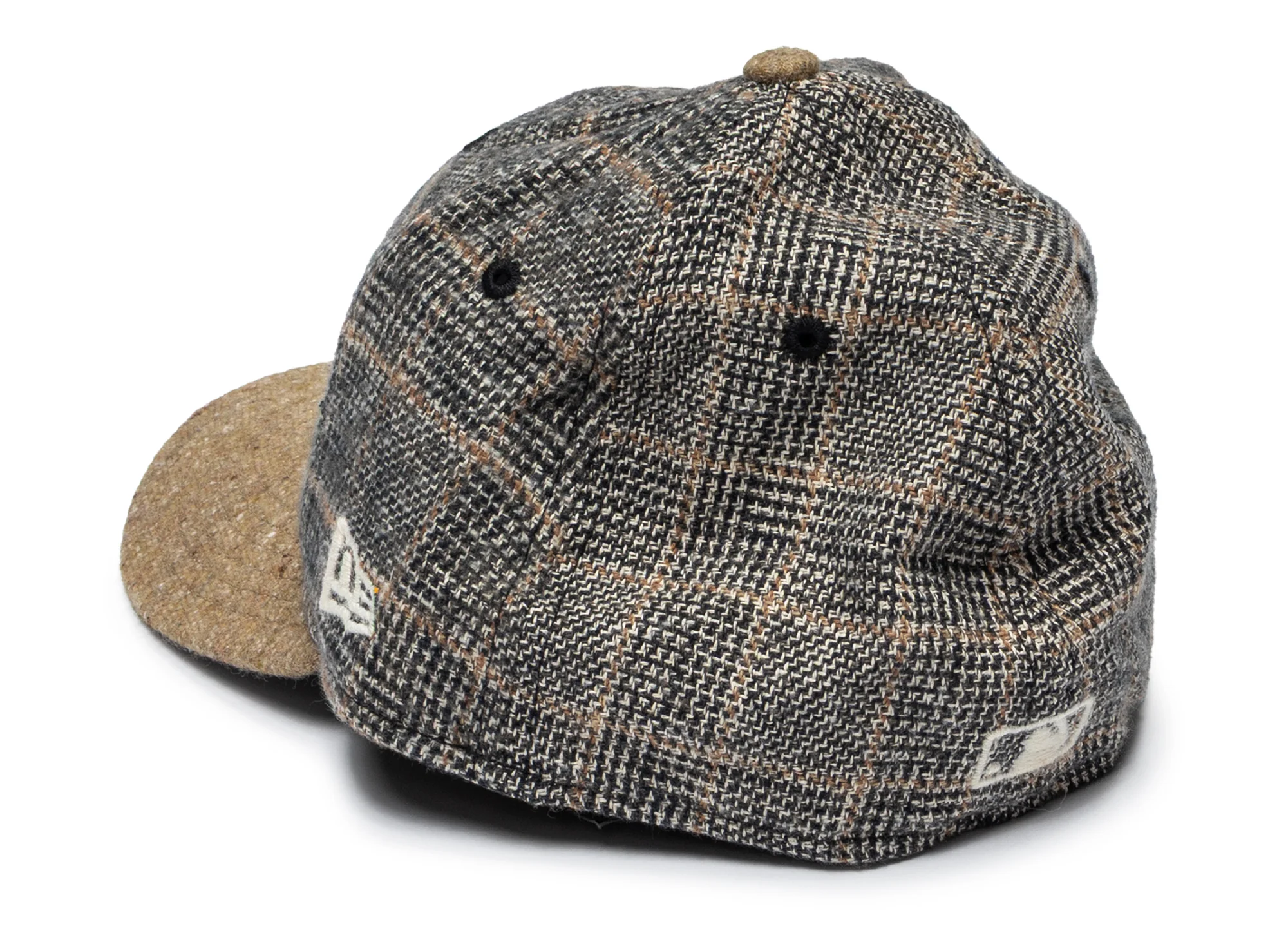New Era Vintage Tweed Atlanta Braves Fitted Hat - Image 2