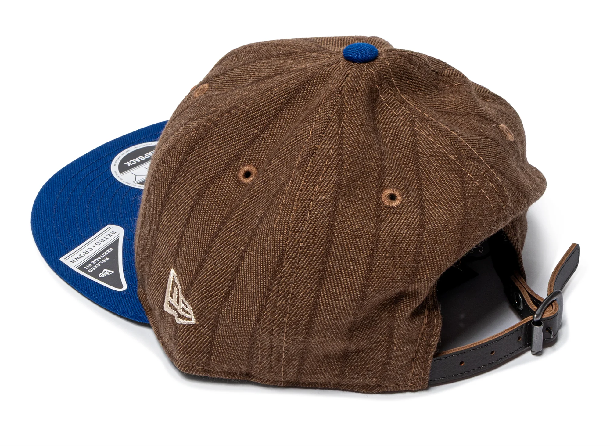 New Era Wool Pinstripe 950RC New York Mets Snapback Hat - Image 3
