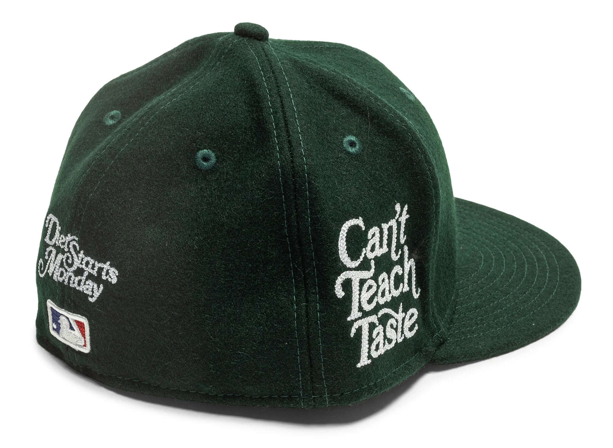 New Era x Diet Starts Monday Cincinnati Reds Fitted Hat in Dark Green - Image 2