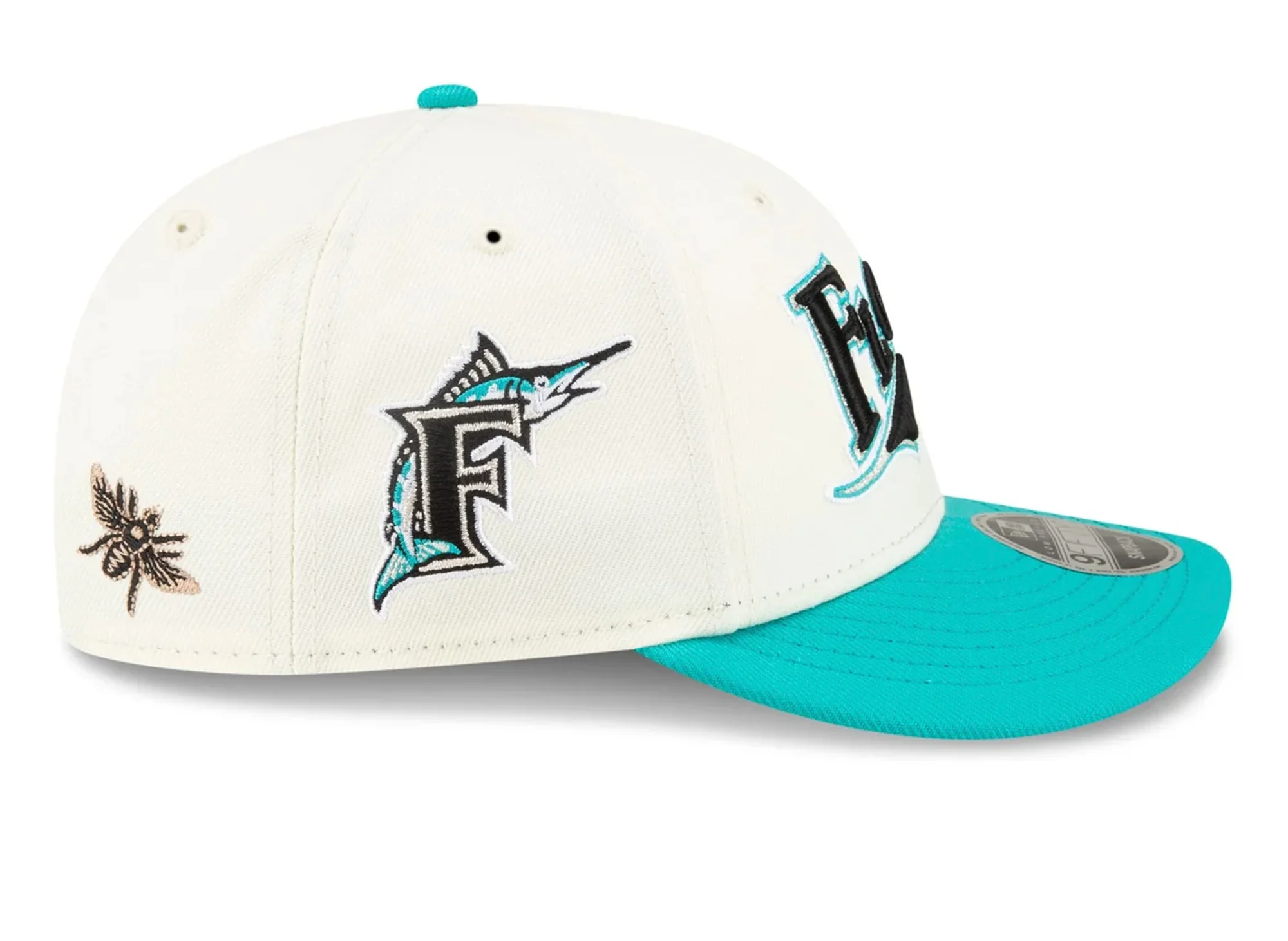 New Era x Felt Florida Mariners Low Profile 9FIFTY Snapback Hat - Image 4