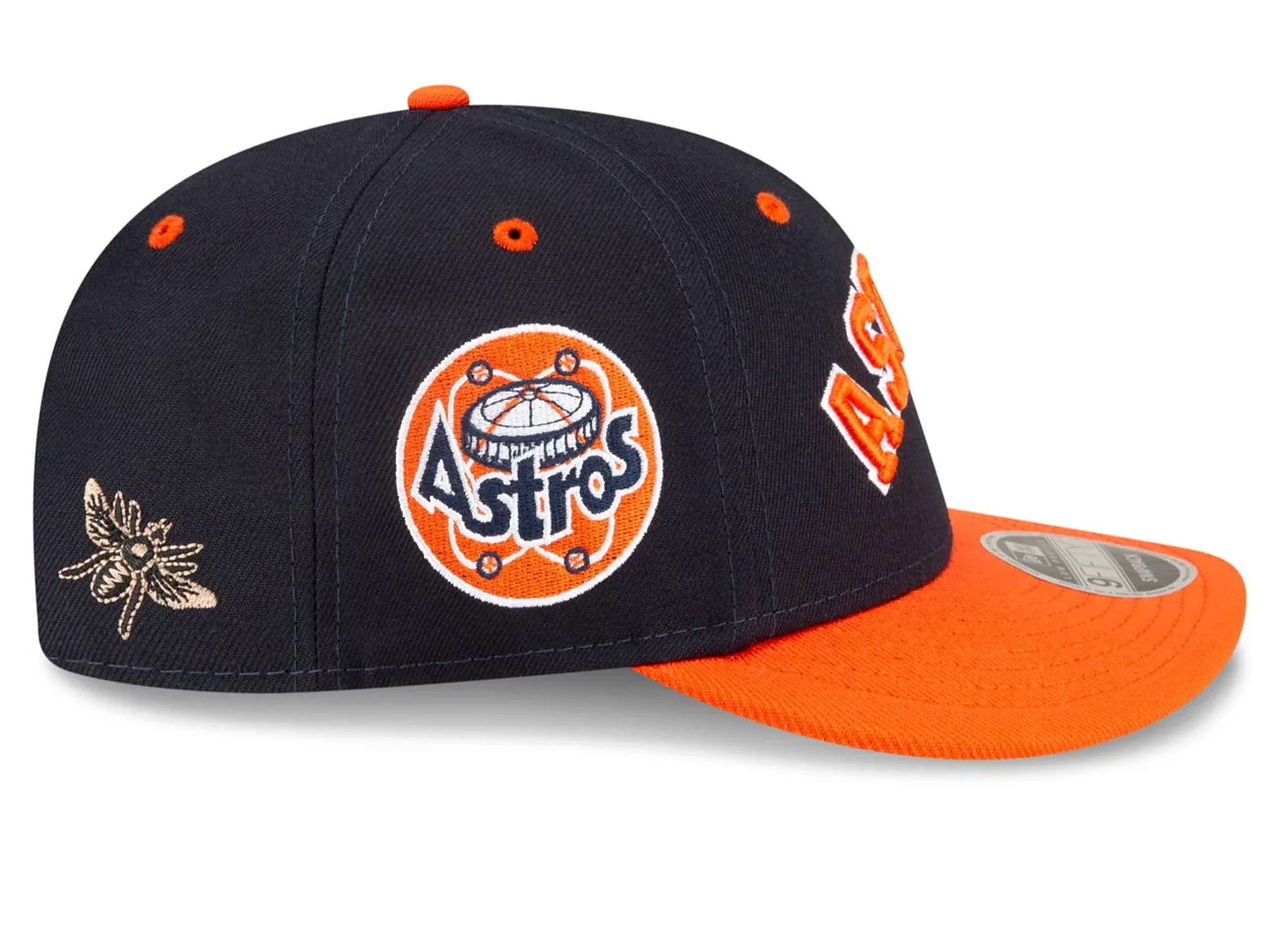New Era x Felt Houston Astros Low Profile 9FIFTY Snapback Hat - Image 4