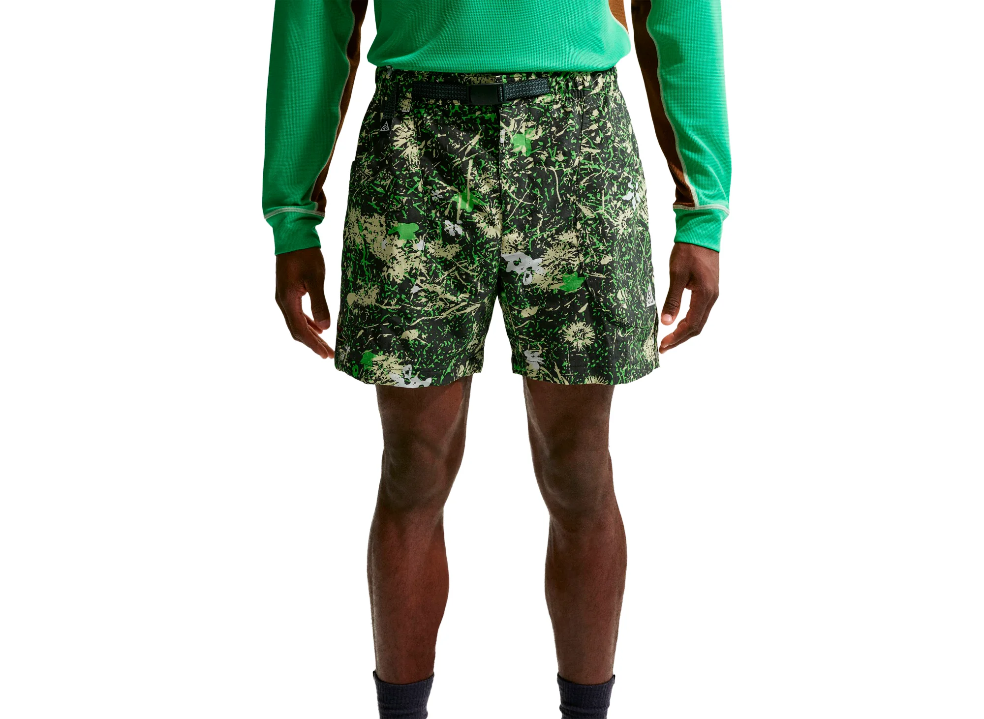 Nike ACG "Dolomiti" Shorts in Black Spruce - Image 3