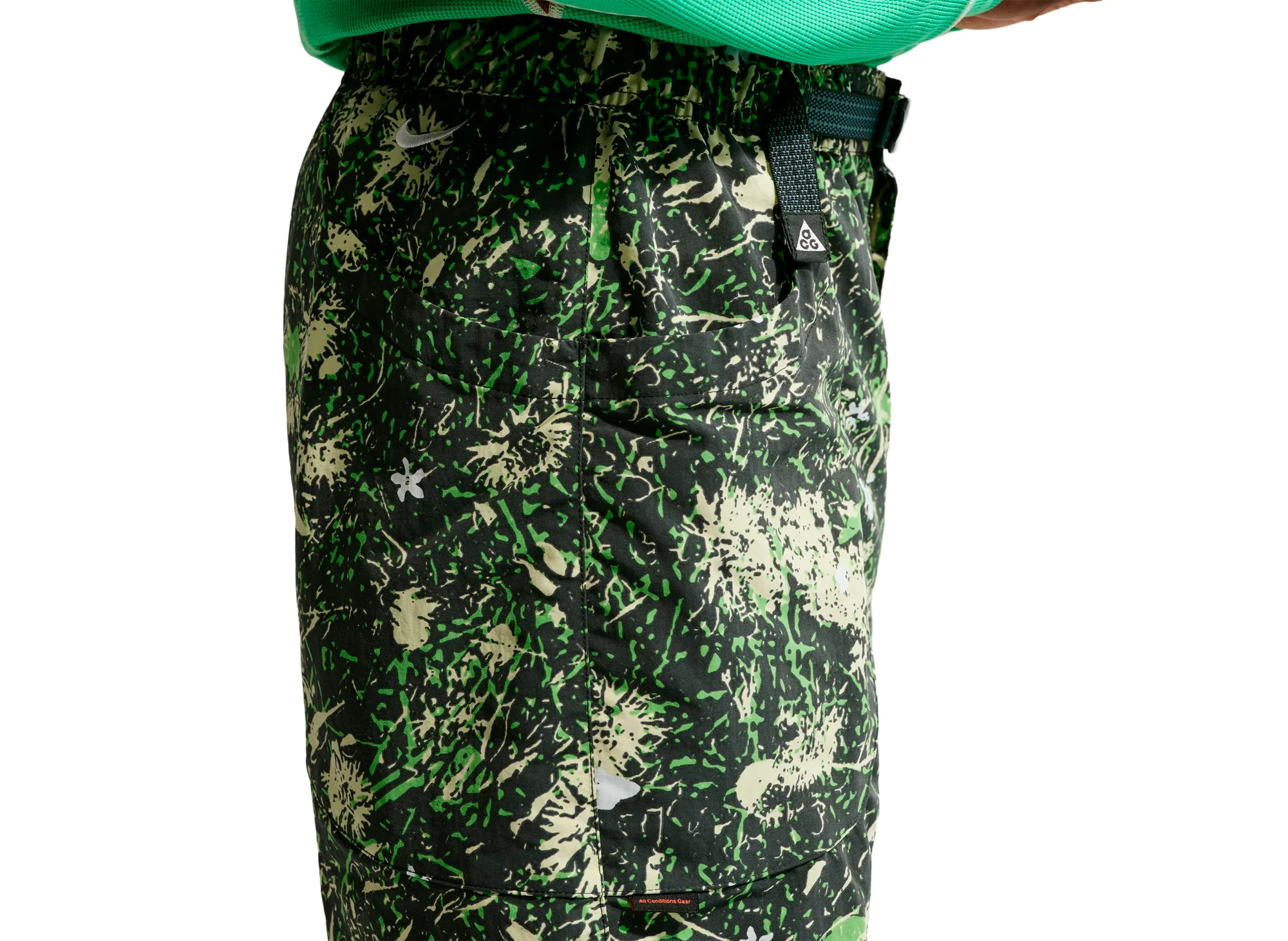 Nike ACG "Dolomiti" Shorts in Black Spruce - Image 5