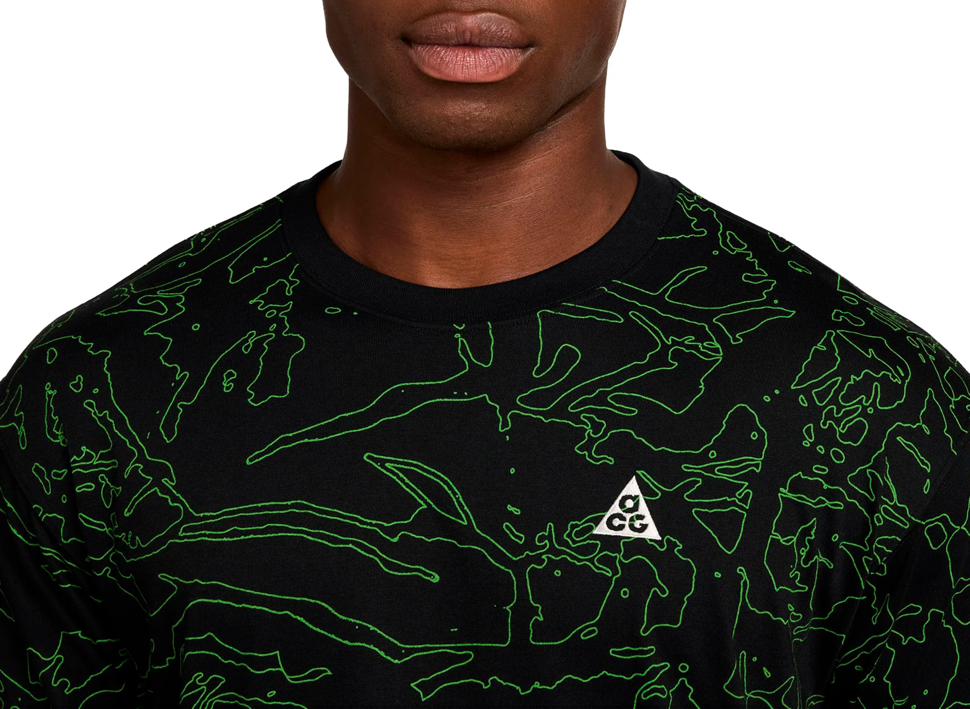 Nike ACG Dri-FIT "Cave" T-Shirt in Black - Image 3