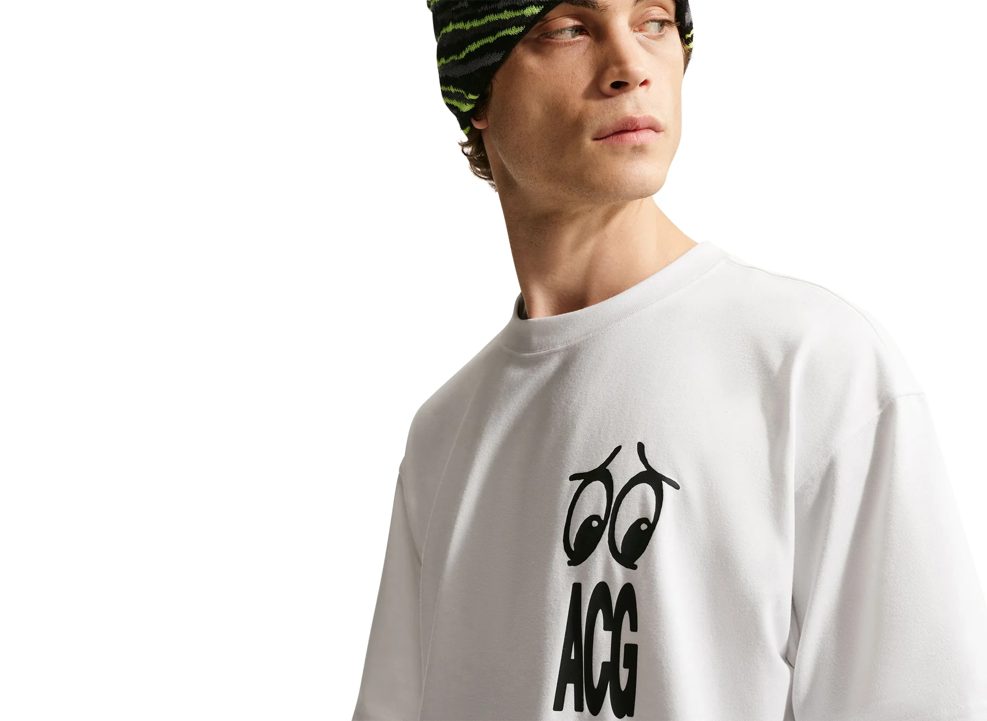 Nike ACG Dri-FIT "Don't Look Down" Tee in Summit White - Image 5