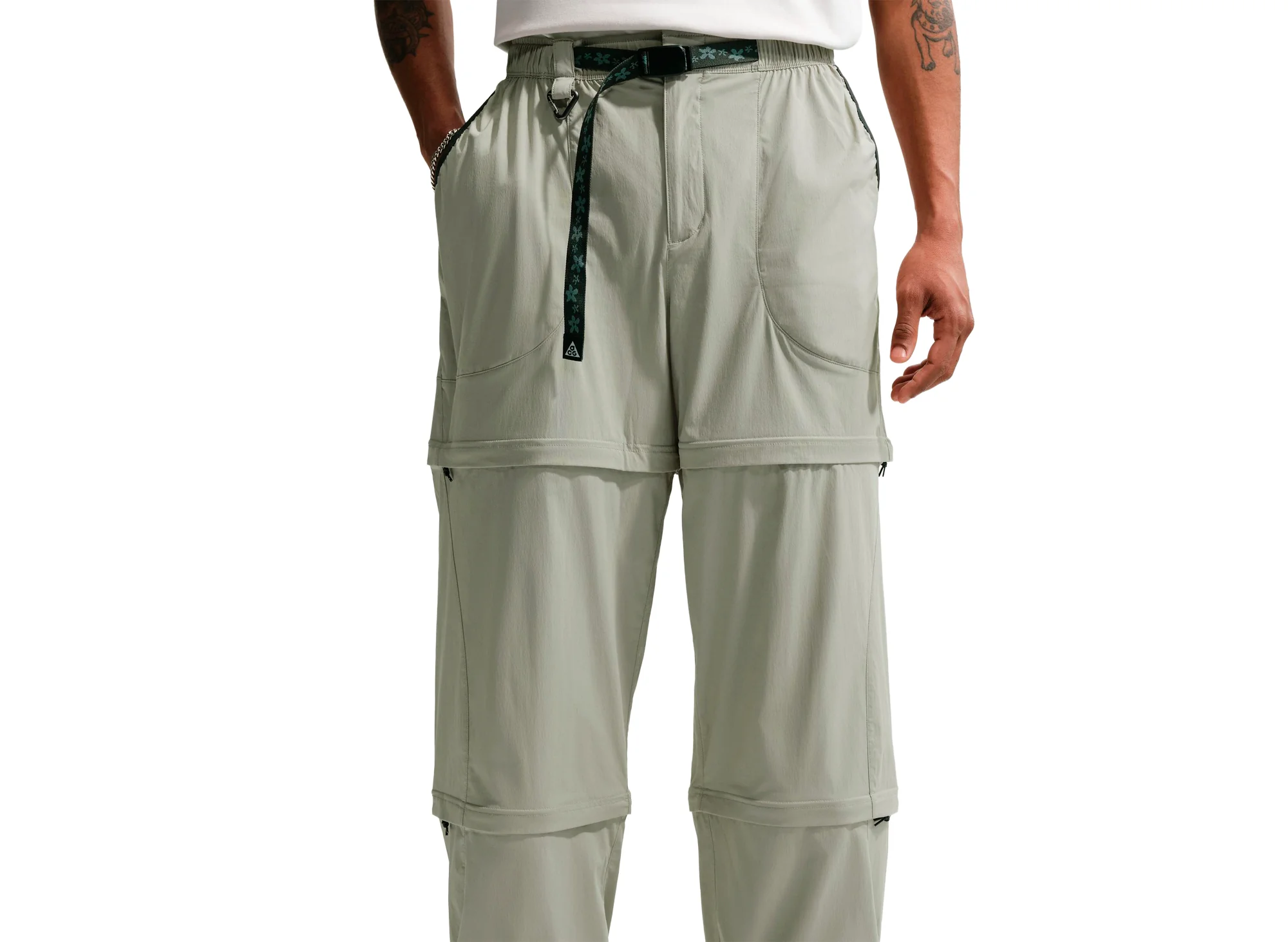 Nike ACG "Five Towers" Two Zip-Off Pants in Spruce Fog - Image 4