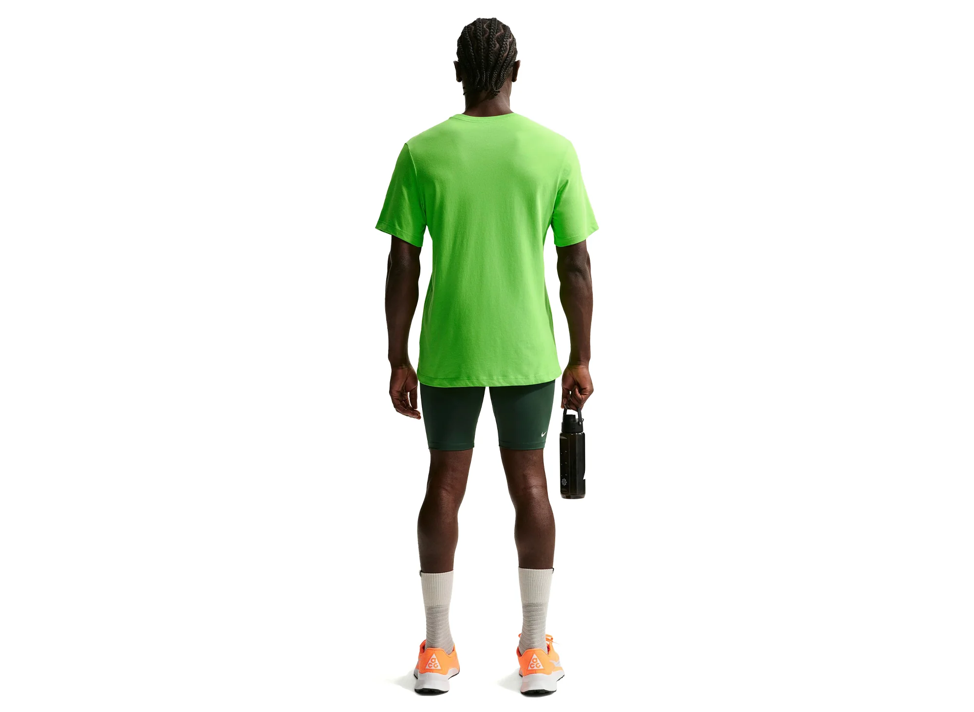 Nike ACG "Lava Loops" Dri-FIT ADV 1/2 Length Trail Running Tights in Fir - Image 2
