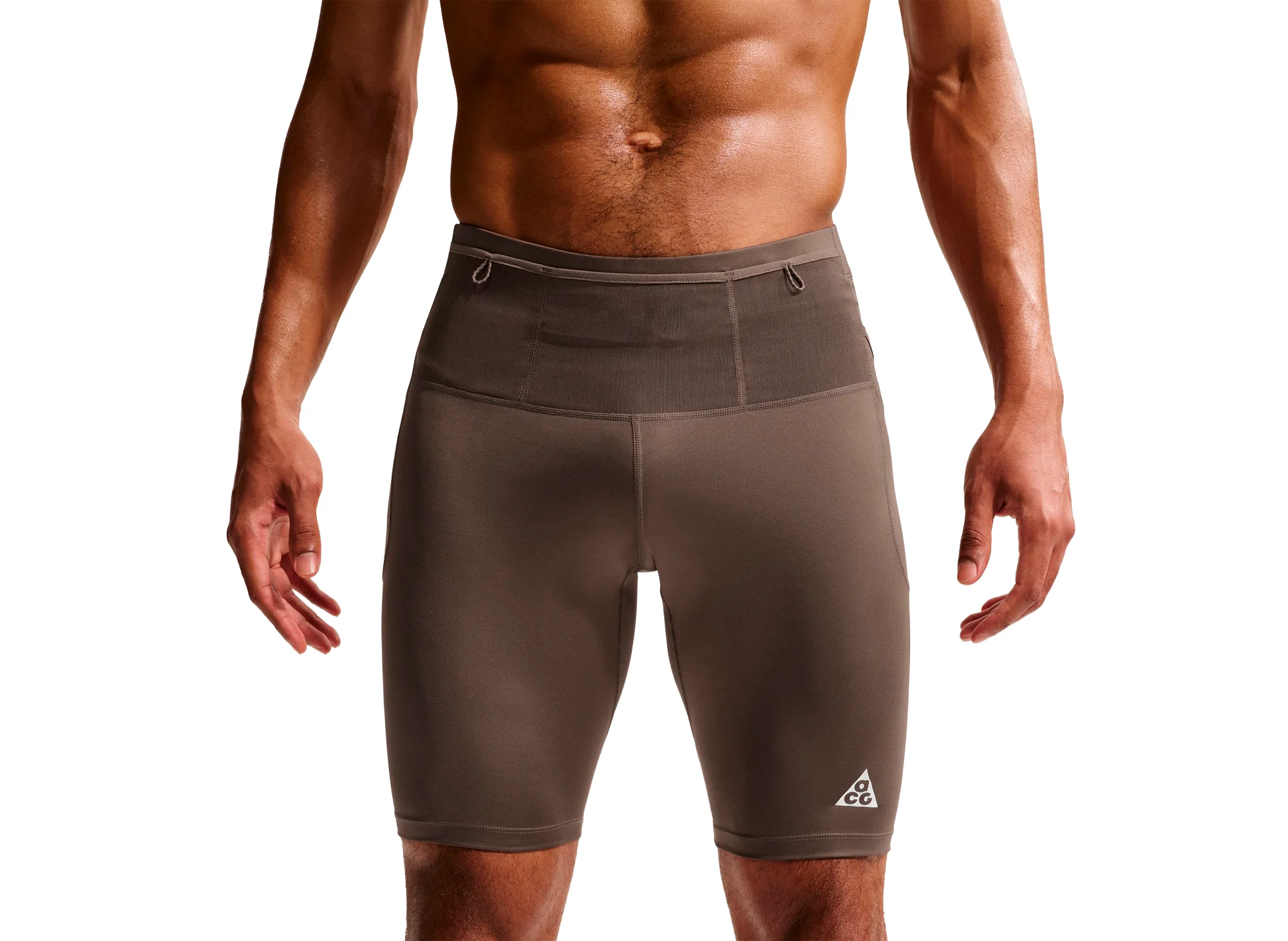 Nike ACG "Lava Loops" Dri-FIT ADV 1/2 Length Trail Running Tights in Ironstone - Image 3
