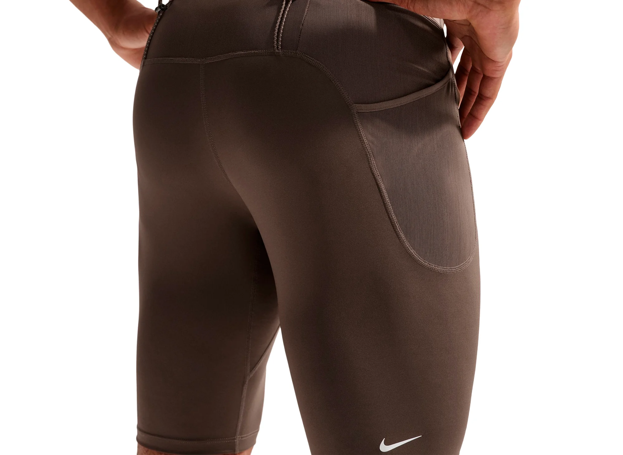 Nike ACG "Lava Loops" Dri-FIT ADV 1/2 Length Trail Running Tights in Ironstone - Image 4