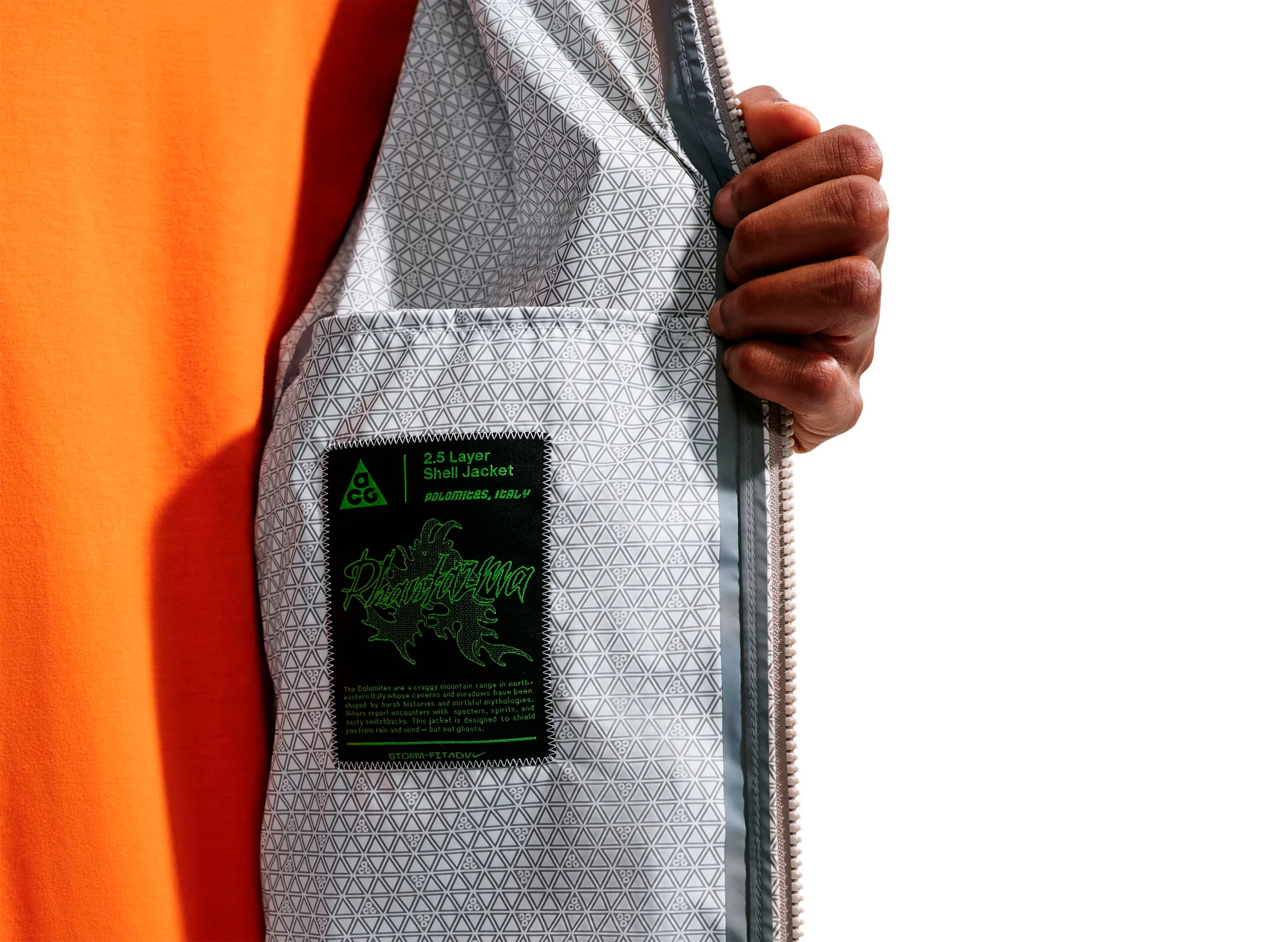 Nike ACG "Phantazma" Storm-FIT ADV Jacket in Photon Dust - Image 7
