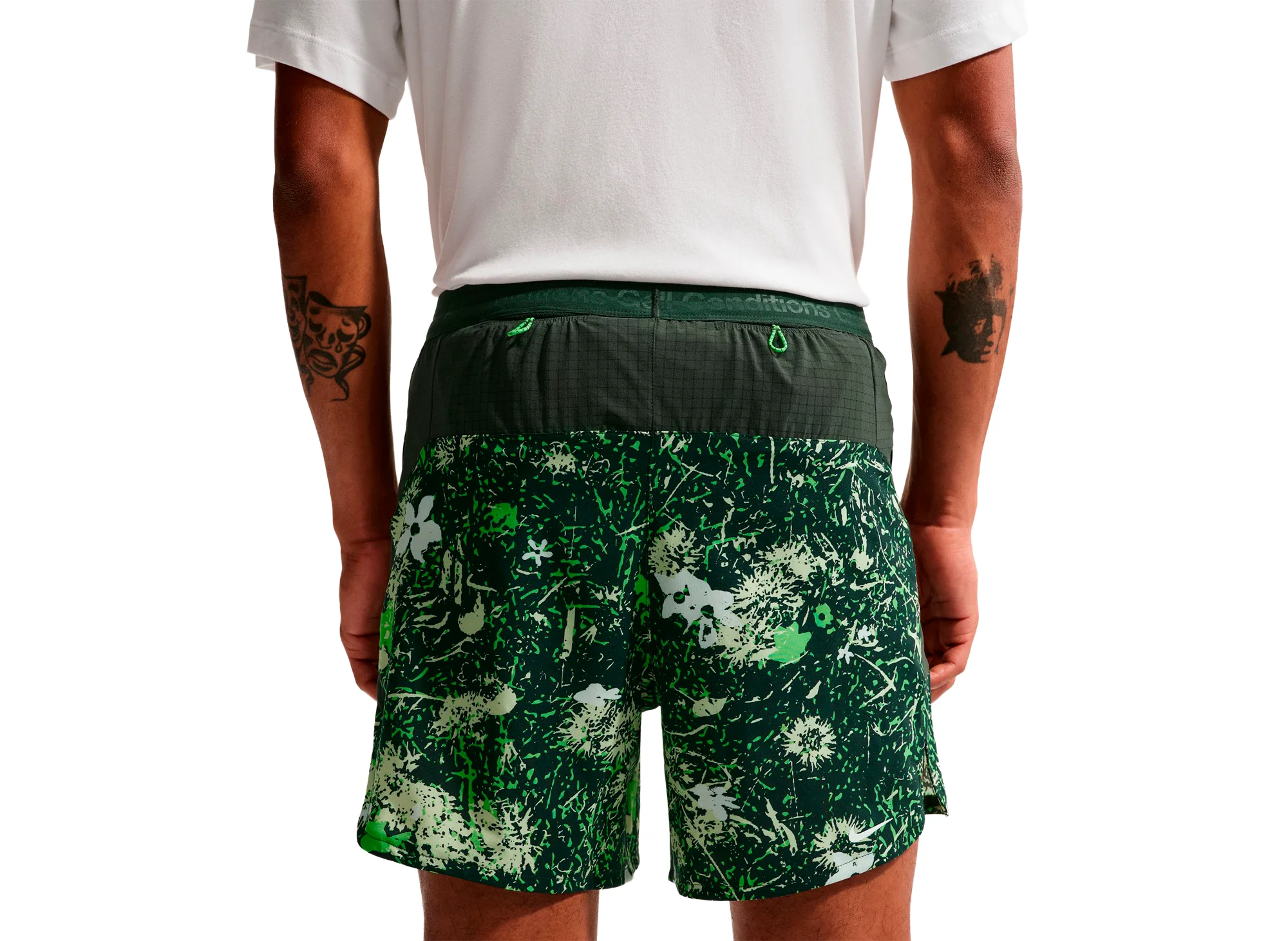 Nike ACG "Second Sunrise" Dri-FIT Trail Running Shorts in Mean Green - Image 4
