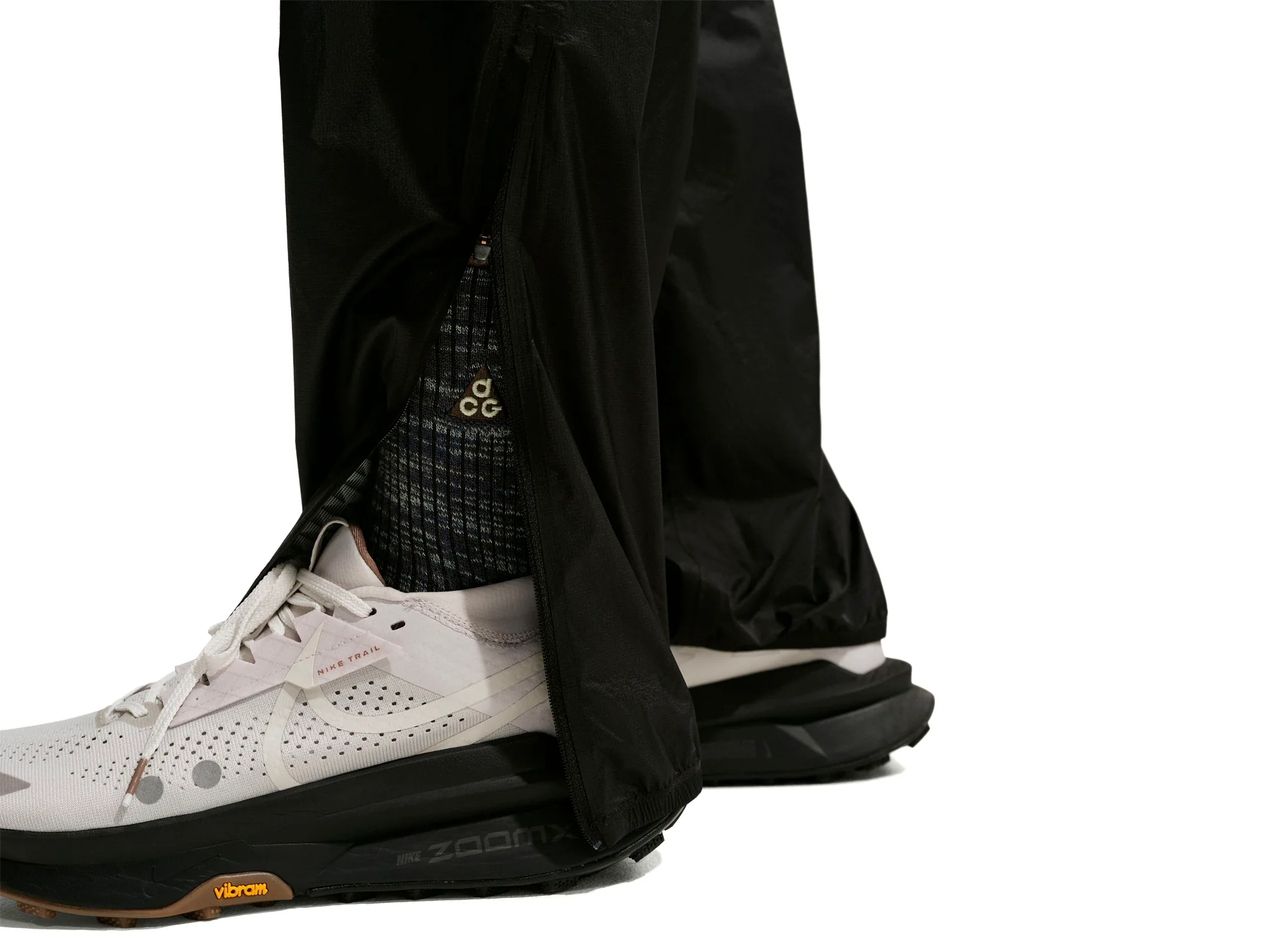 Nike ACG SFADV Trailwind Waterproof Pant in Black / Summit White - Image 7