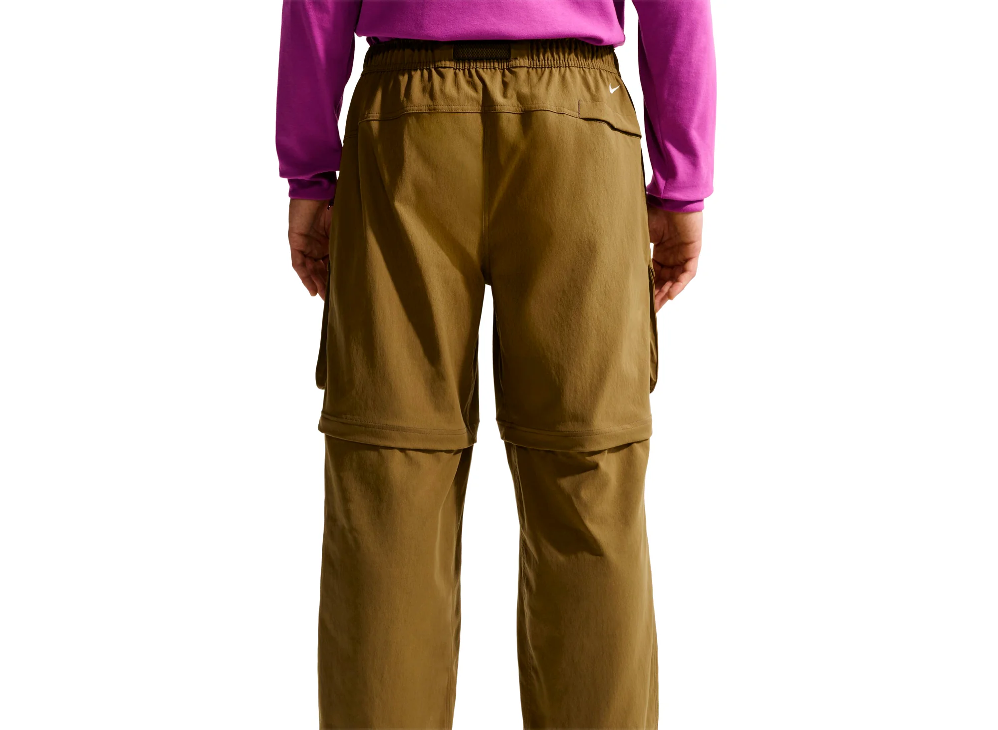 Nike ACG "Smith Summit" Zip Cargo Pants in Olive Flak - Image 5