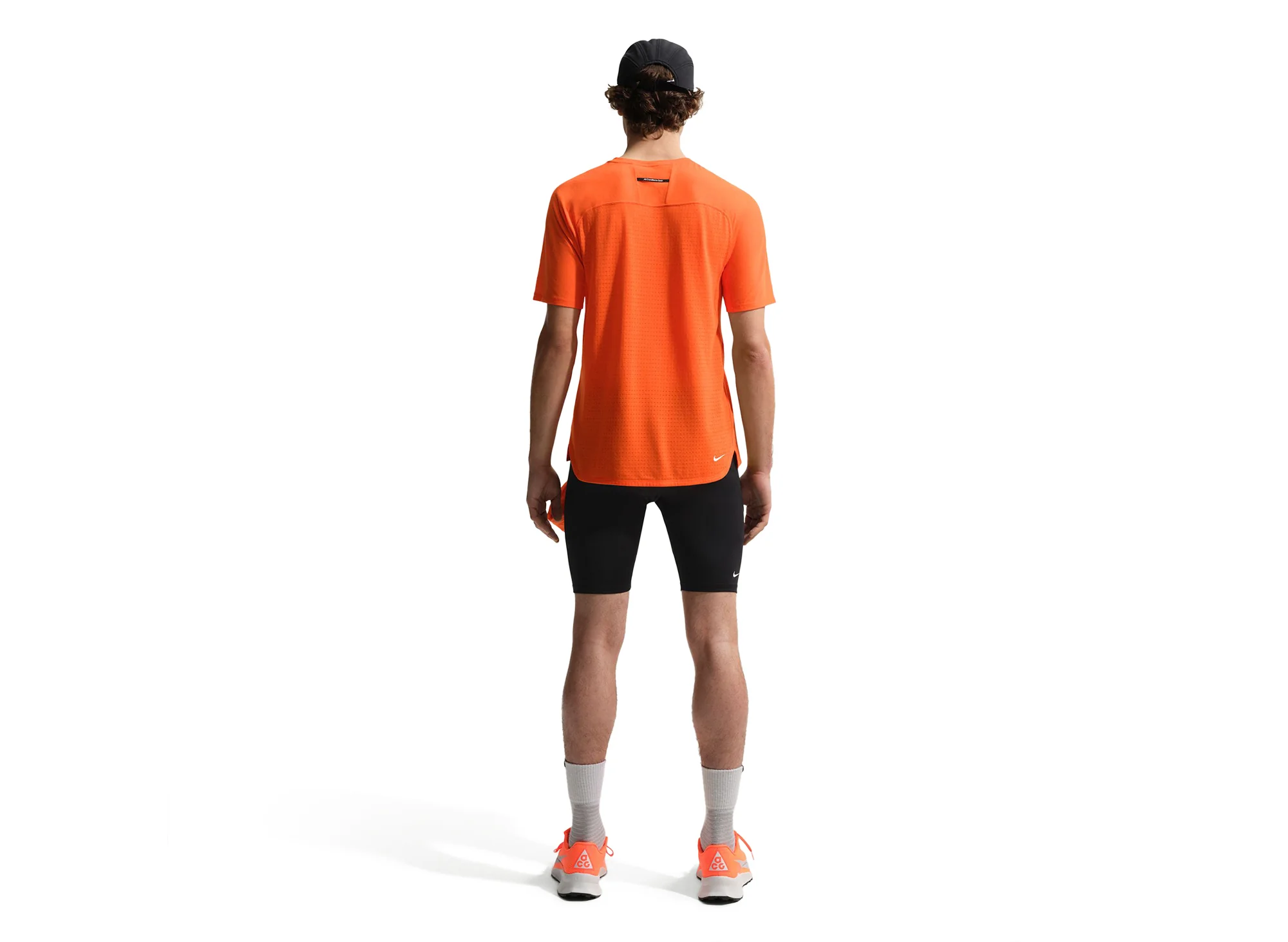 Nike ACG "Solar Chase" Dri-FIT ADV Trail Running Tee in Safety Orange - Image 2