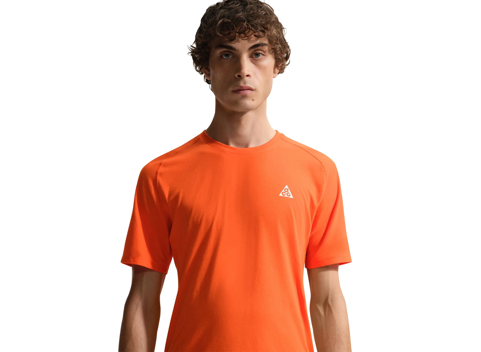 Nike ACG "Solar Chase" Dri-FIT ADV Trail Running Tee in Safety Orange - Image 3