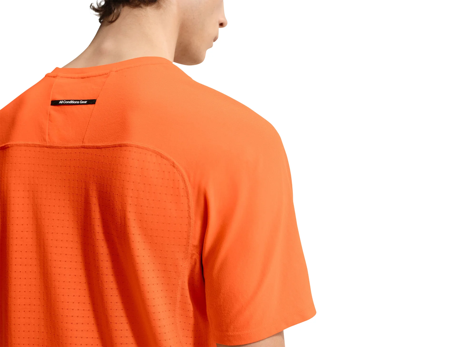 Nike ACG "Solar Chase" Dri-FIT ADV Trail Running Tee in Safety Orange - Image 4