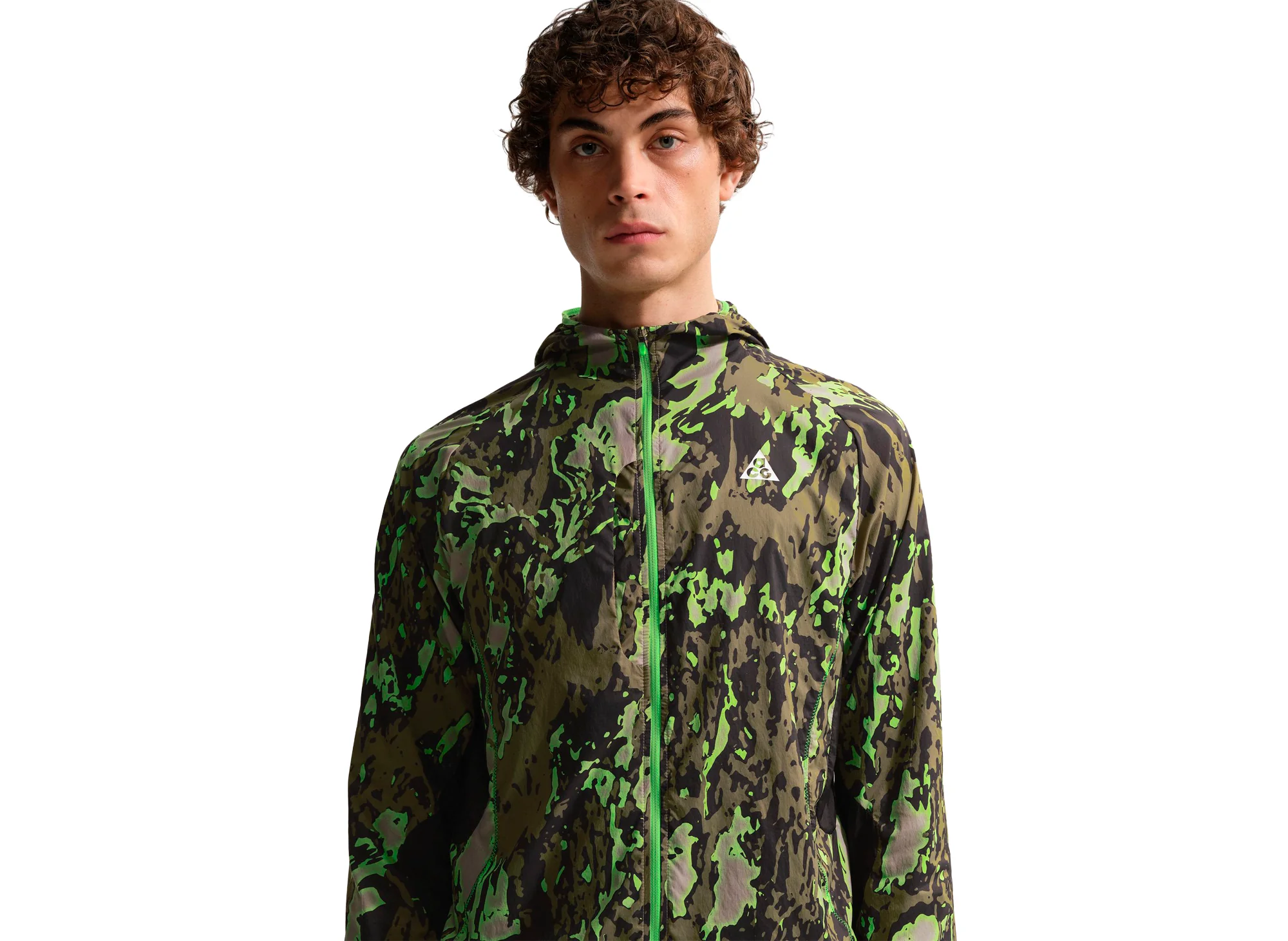 Nike ACG Trail Running Jacket in College Grey - Image 3