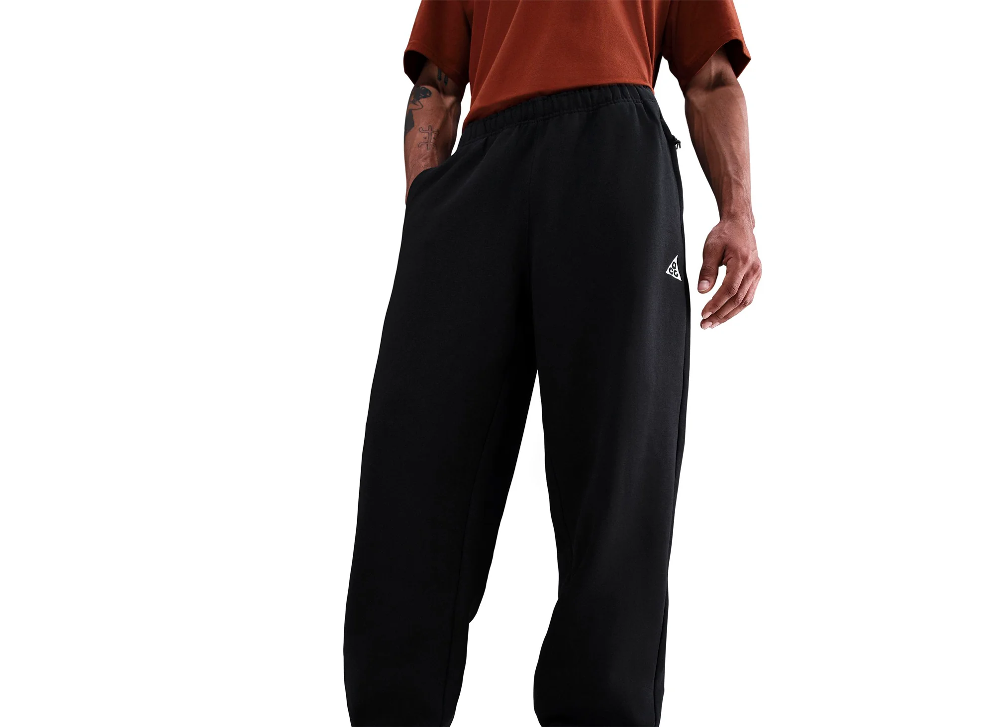 Nike ACG "Tuff Fleece" Pants in Black - Image 3