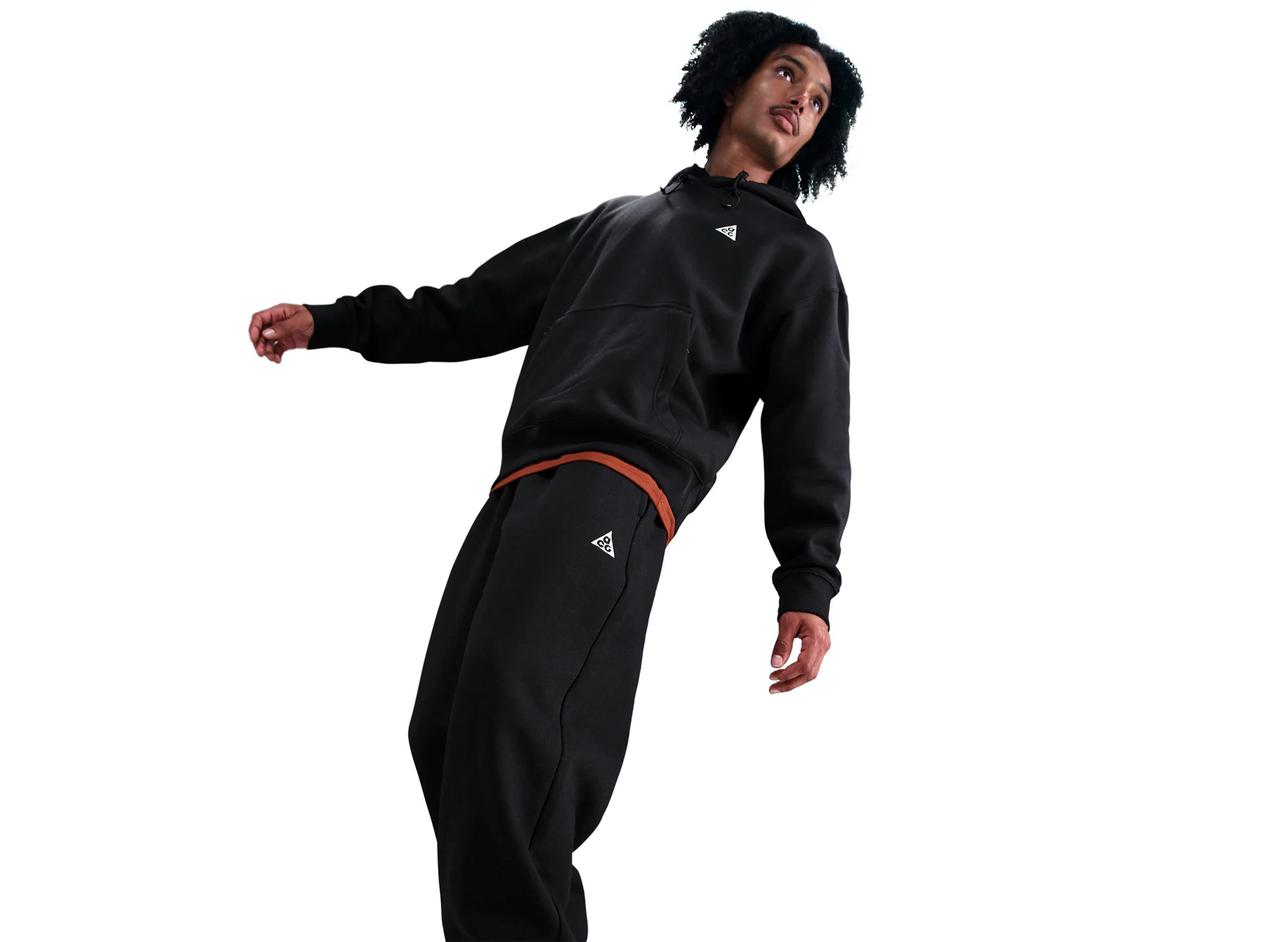 Nike ACG "Tuff Fleece" Pants in Black - Image 5