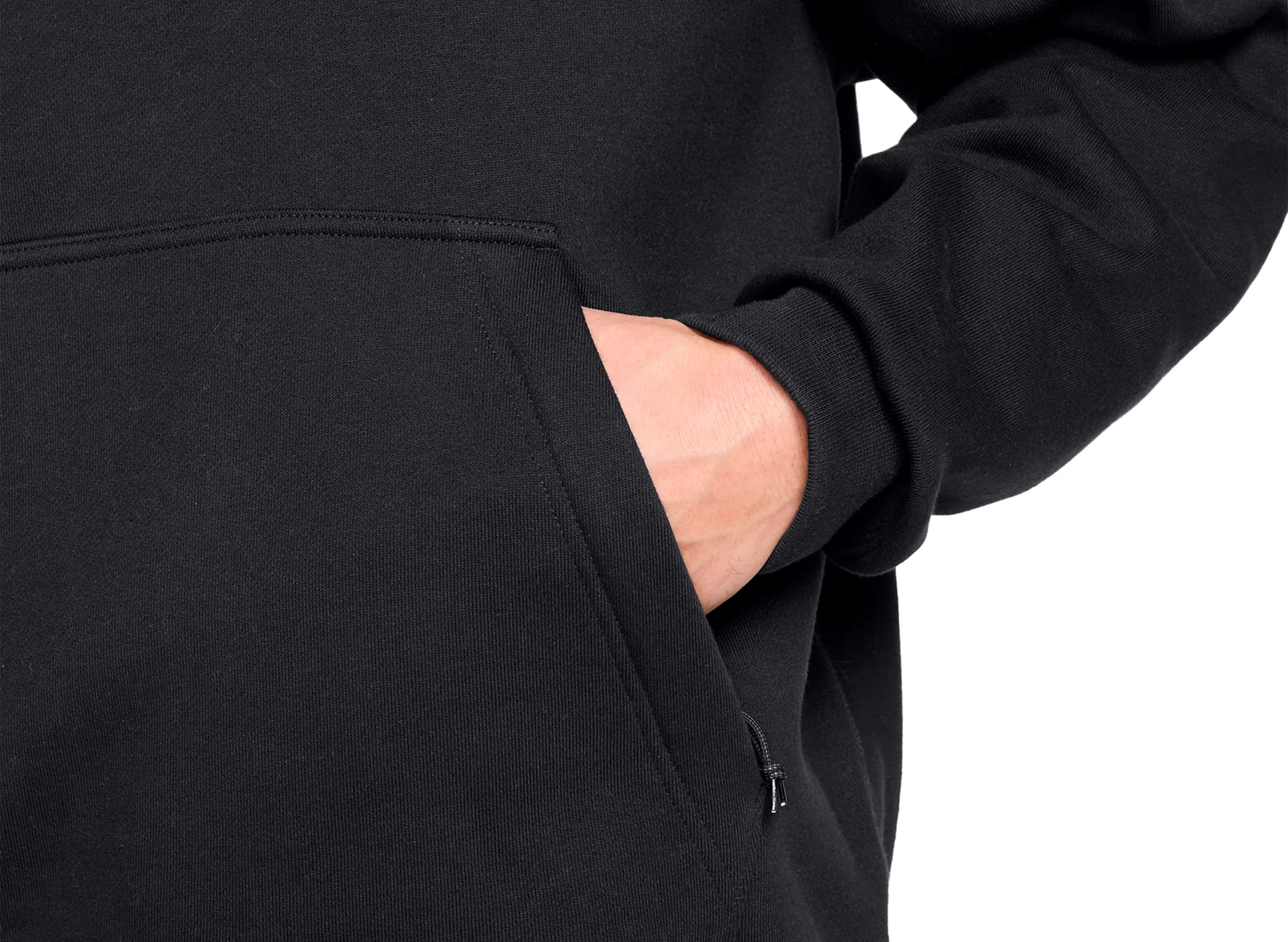 Nike ACG "Tuff Fleece" Pullover Hoodie in Black - Image 5