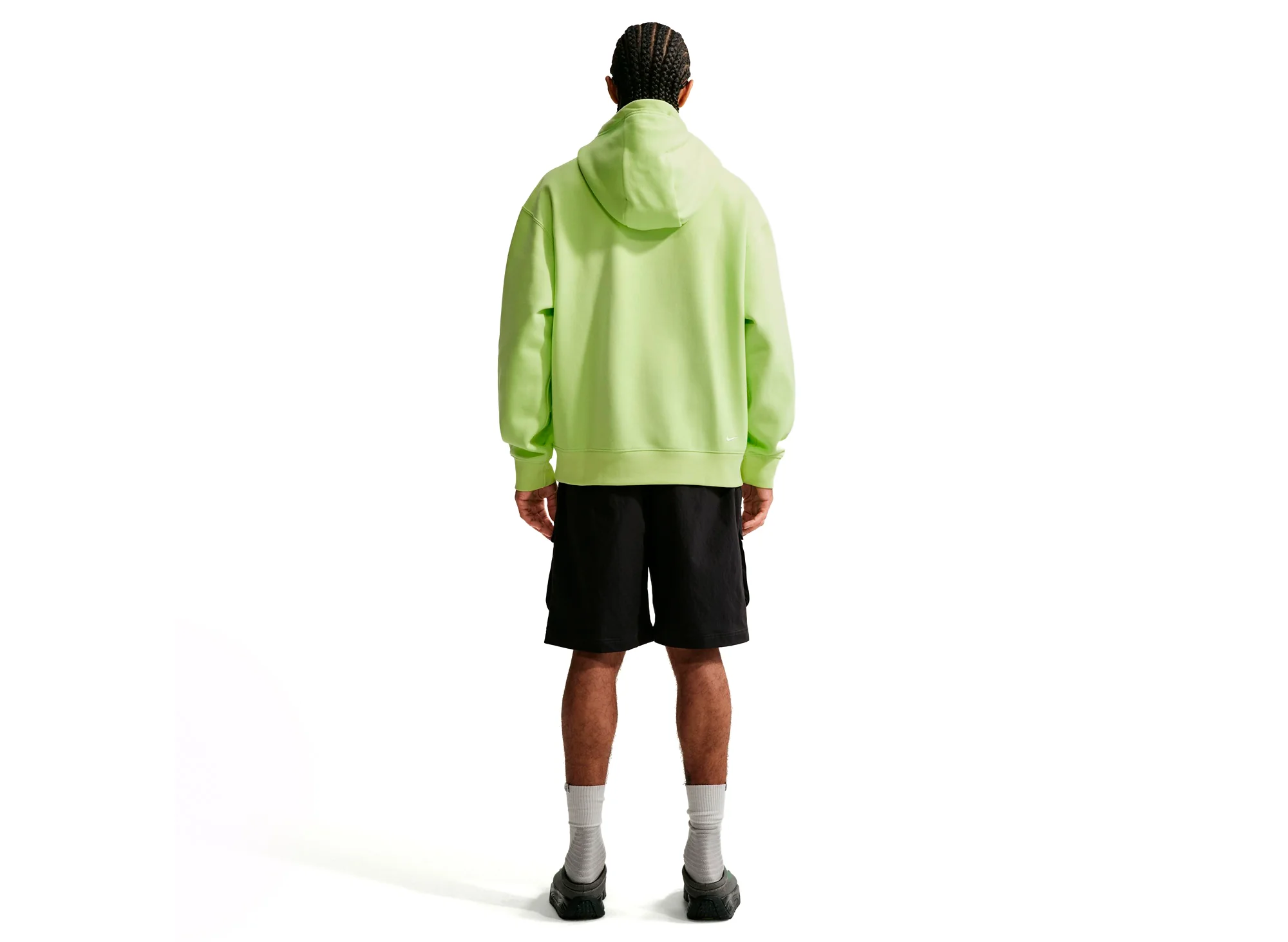Nike ACG "Tuff Fleece" Pullover Hoodie in Light Lemon Twist - Image 2