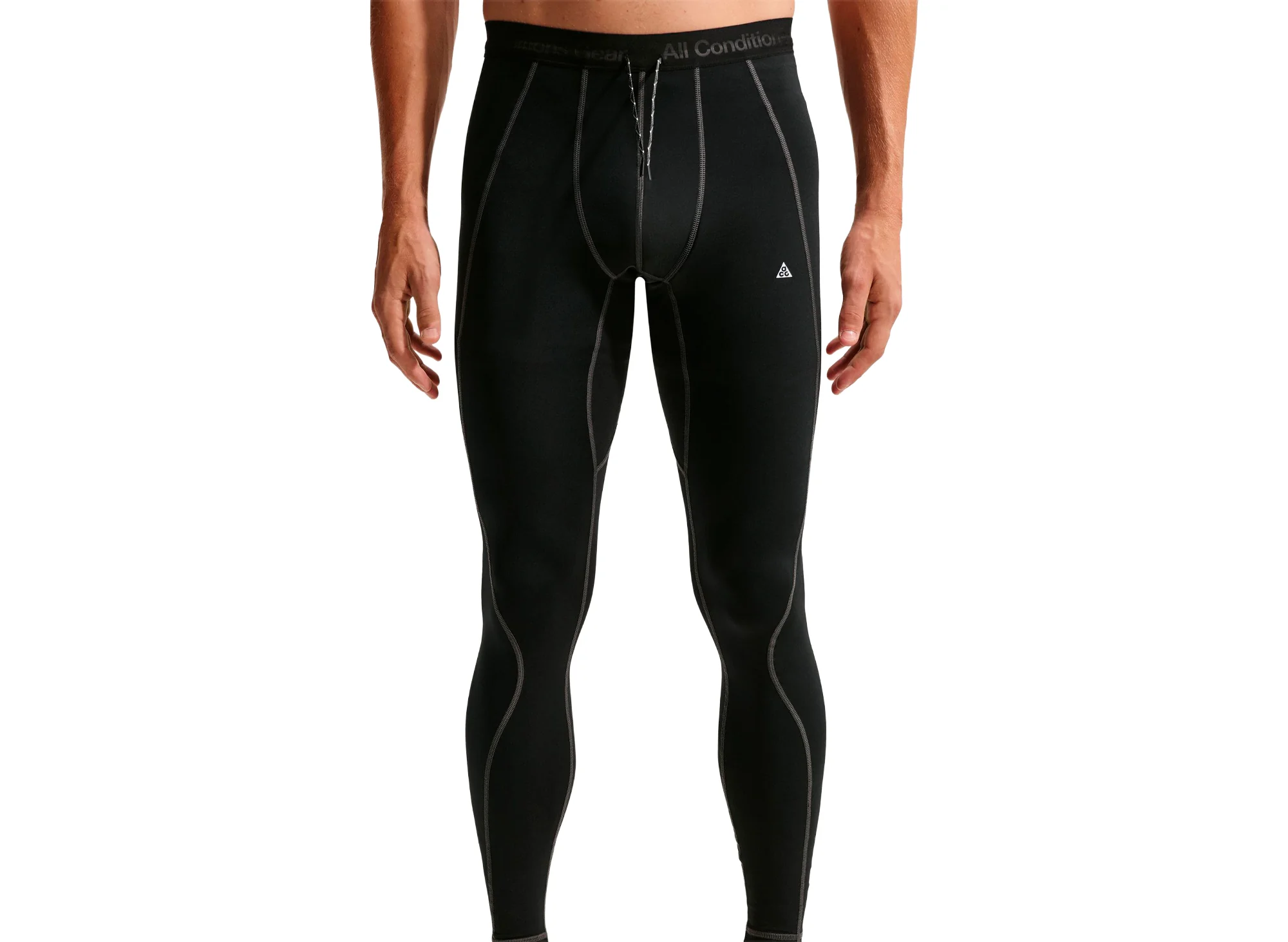 Nike ACG "Wildsee" Dri-FIT Base Layer Tights in Black - Image 3