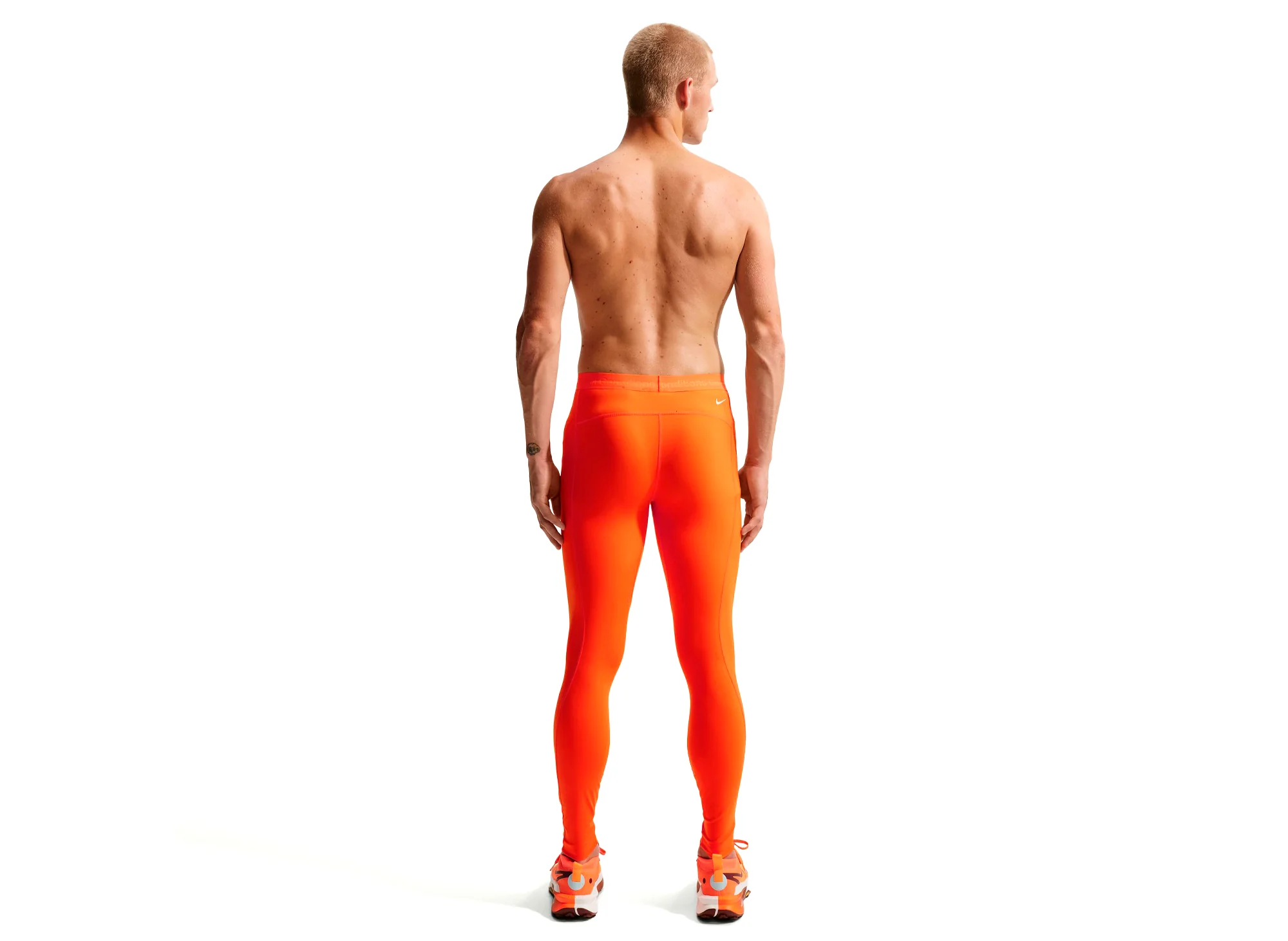 Nike ACG "Wildsee" Dri-FIT Base Layer Tights in Safety Orange - Image 2