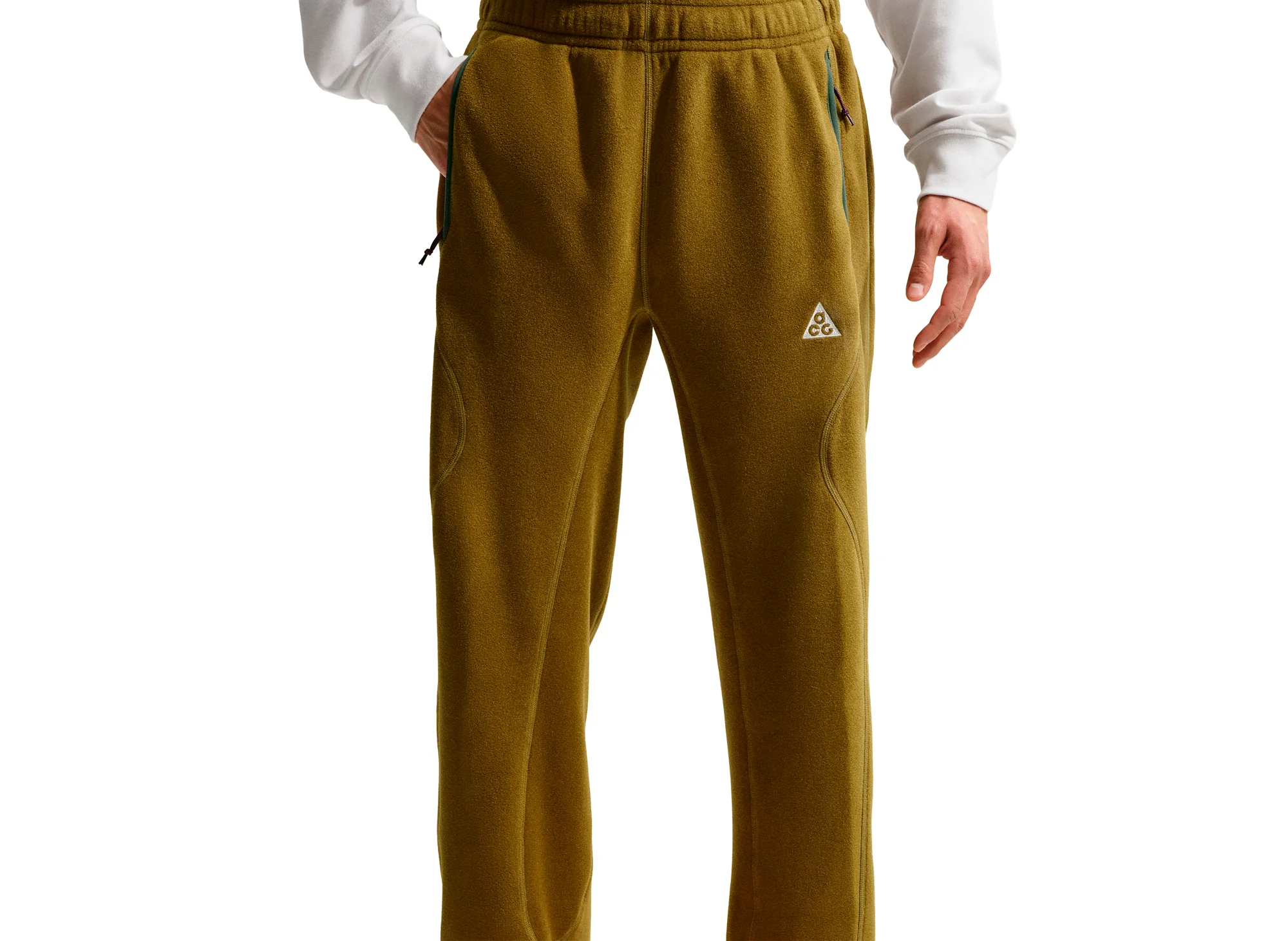 Nike ACG "Wolf Tree" Pants in Olive Flak - Image 3