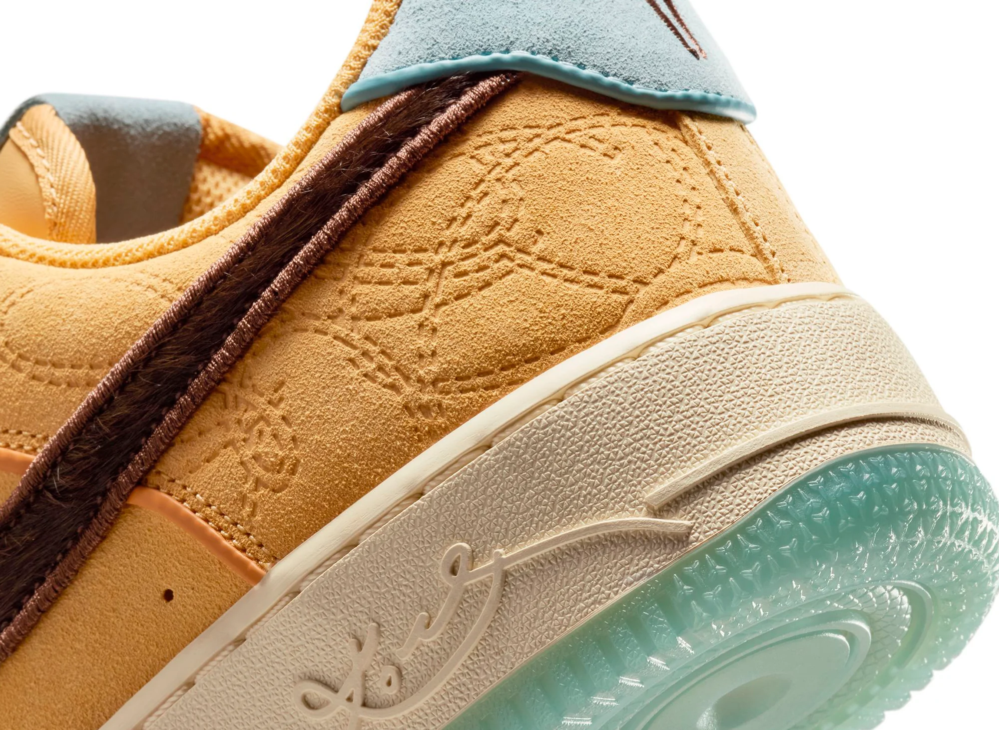 Nike Air Force 1 Low Protro in Twine / Baroque Brown - Image 8