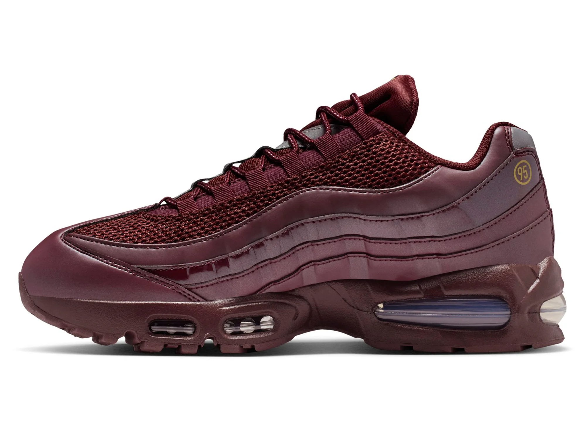 Nike Air Max 95 Big Bubble SE in Burgundy Crush - Image 3