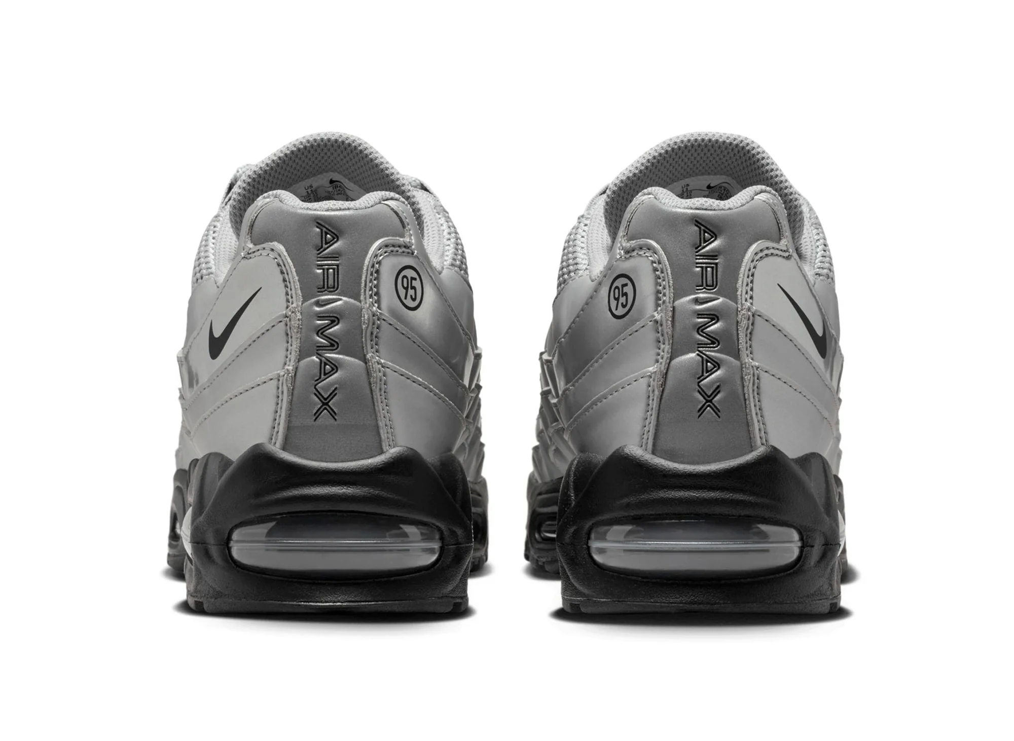 Nike Air Max 95 Big Bubble SE in Metallic Silver - Image 2